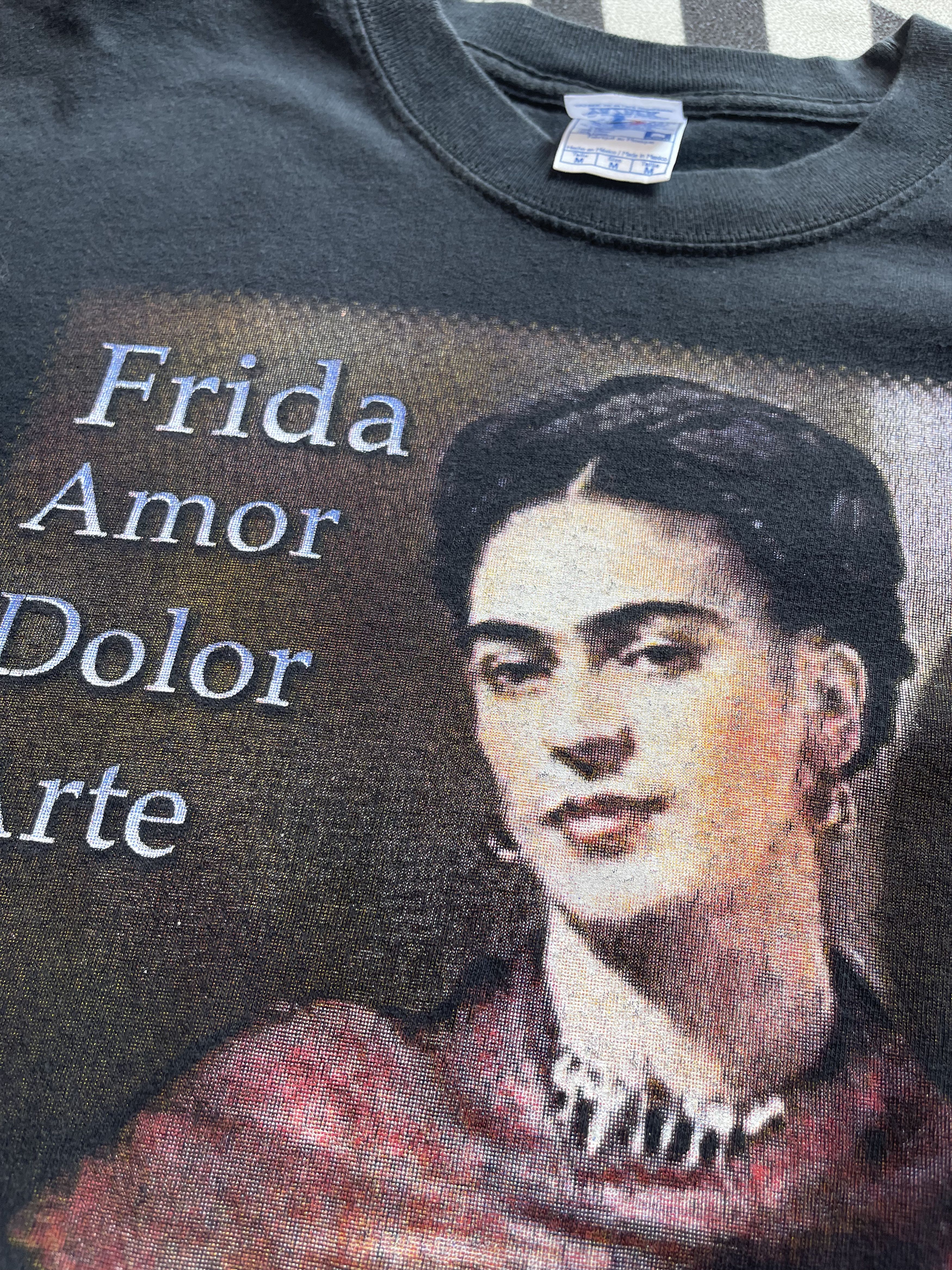 Arts & Science Frida Kahlo "Amor Dolor Arte" Tee - Puerto Vallarta Mexico Size US M / EU 48-50 / 2 - 4 Thumbnail