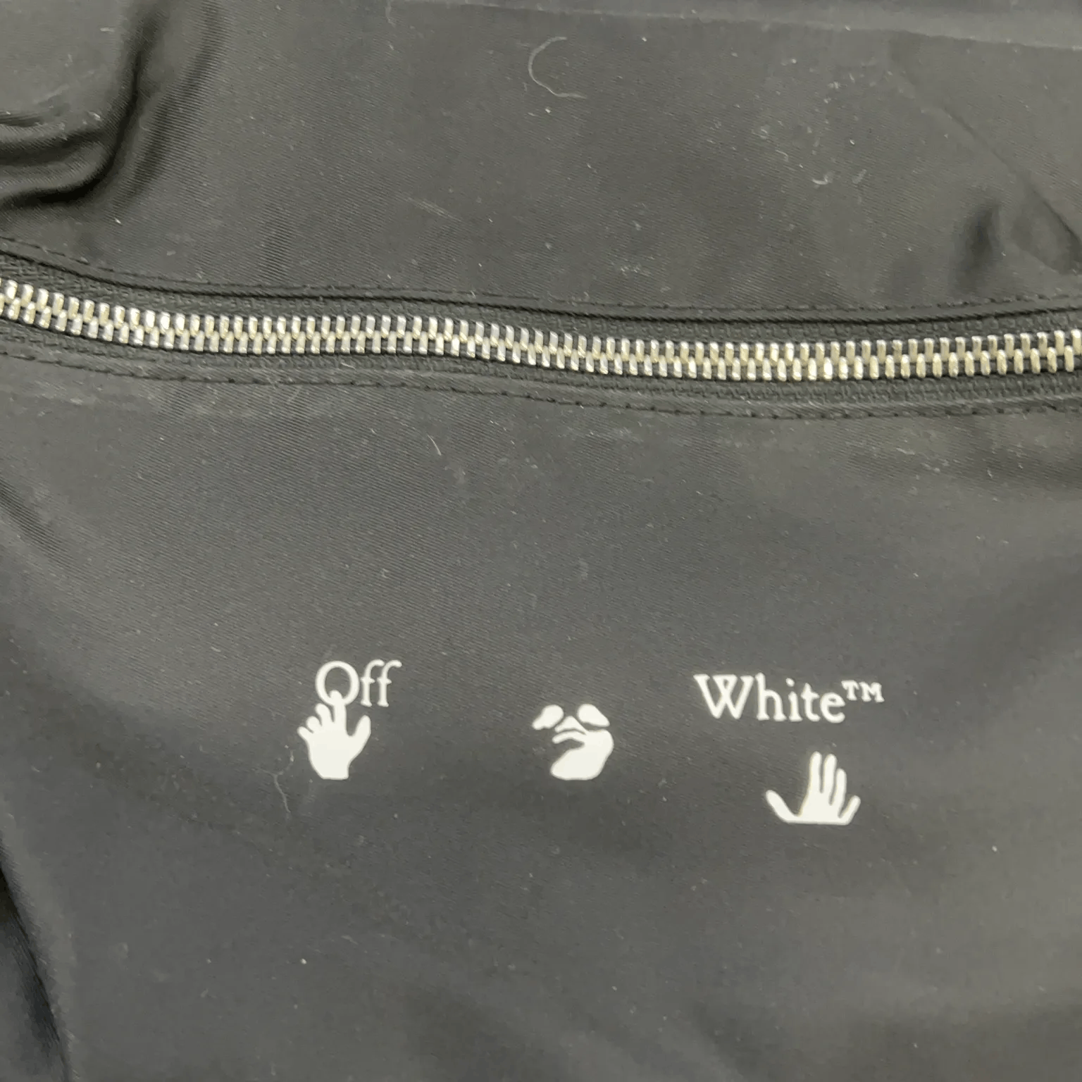 Off-White Off-White™ Mini Logo Nylon Backpack - Black/Yellow | 2021 Size ONE SIZE - 6 Thumbnail