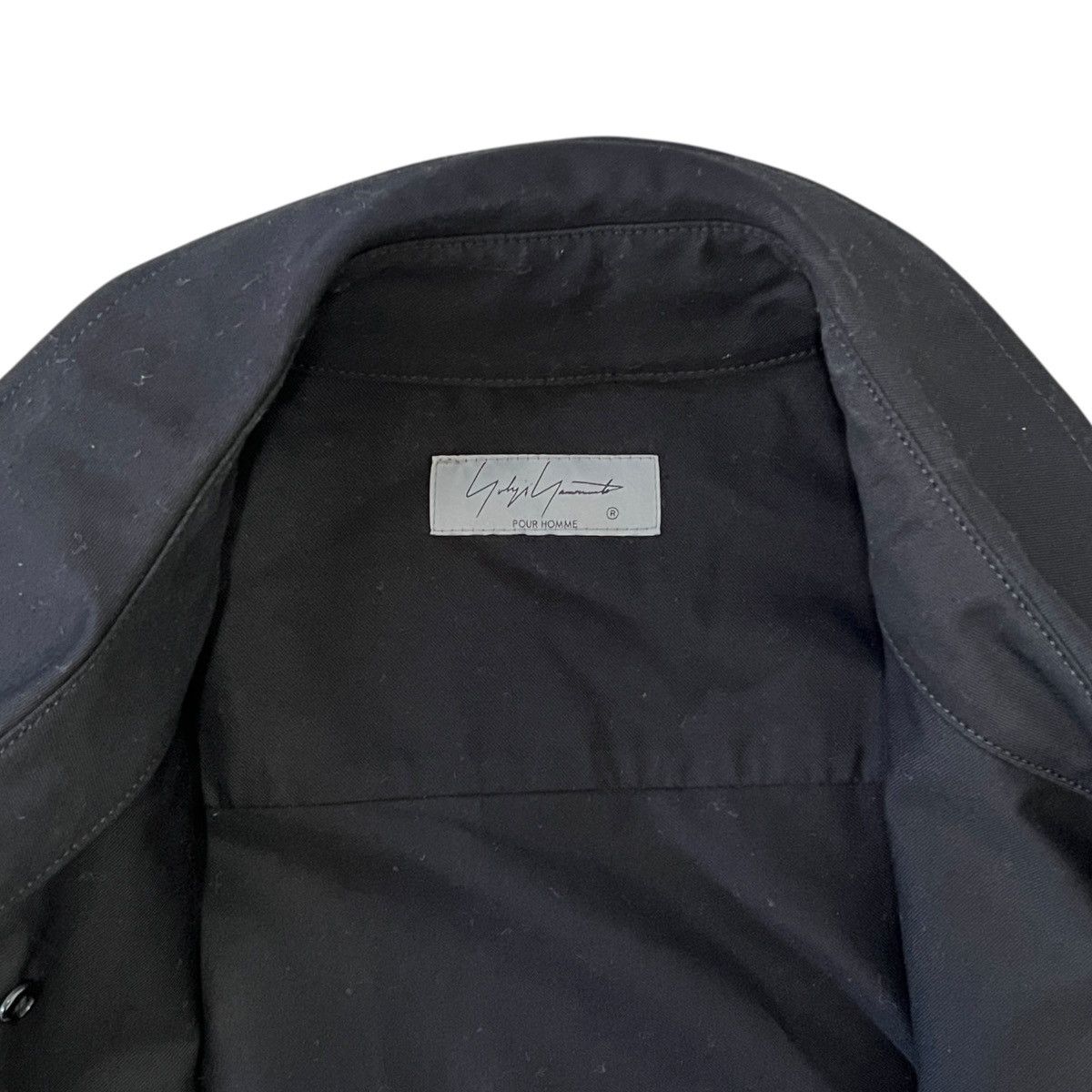 Yohji Yamamoto YOHJI YAMAMOTO POUR HOMME 2024SS Cotton Twill Trench Blouson Size US S / EU 44-46 / 1 - 4 Thumbnail