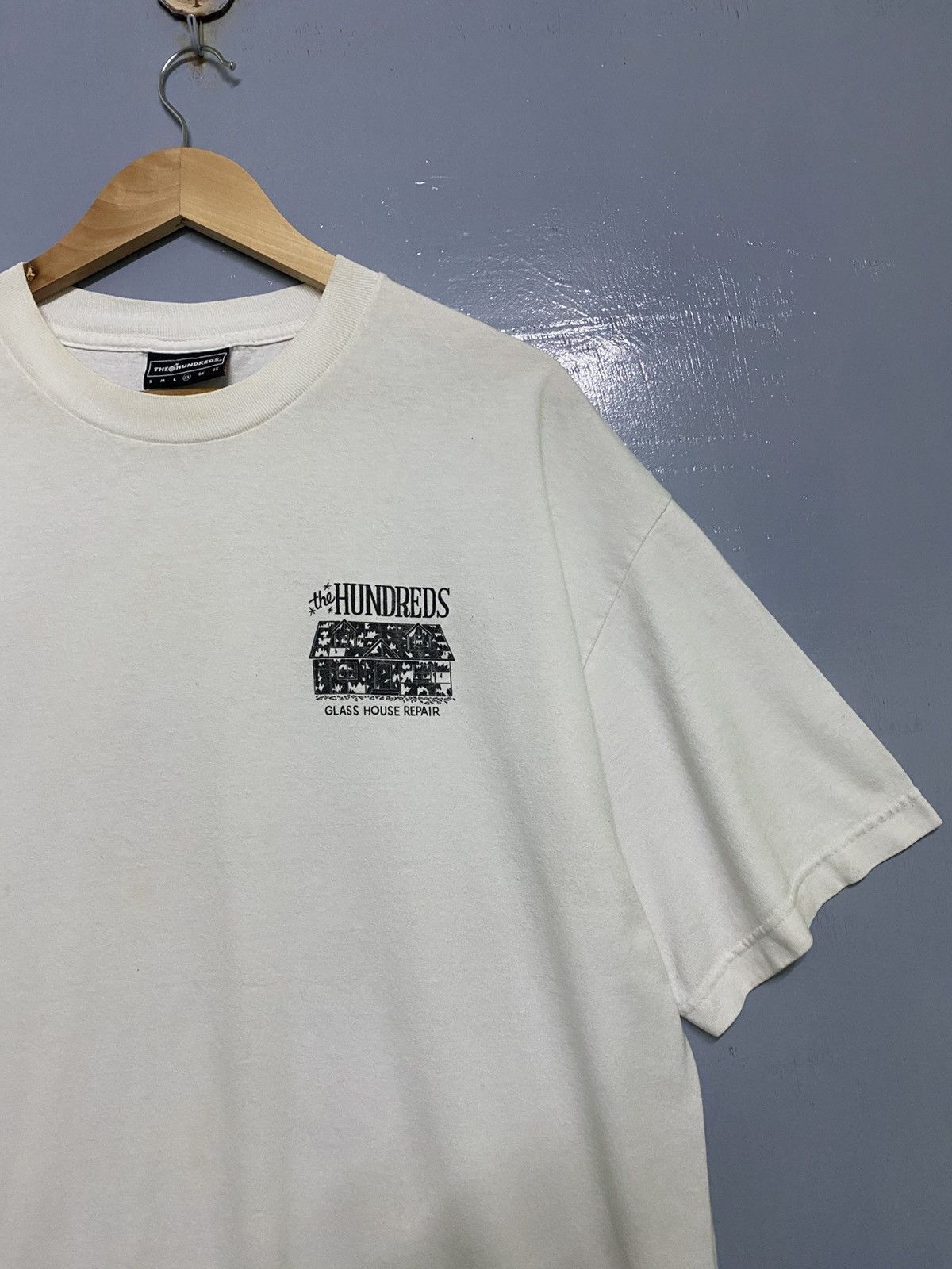 The Hundreds × Vintage Vintage aThe Hundreds Skateboard Streetwear Shirt Size US XL / EU 56 / 4 - 4 Thumbnail