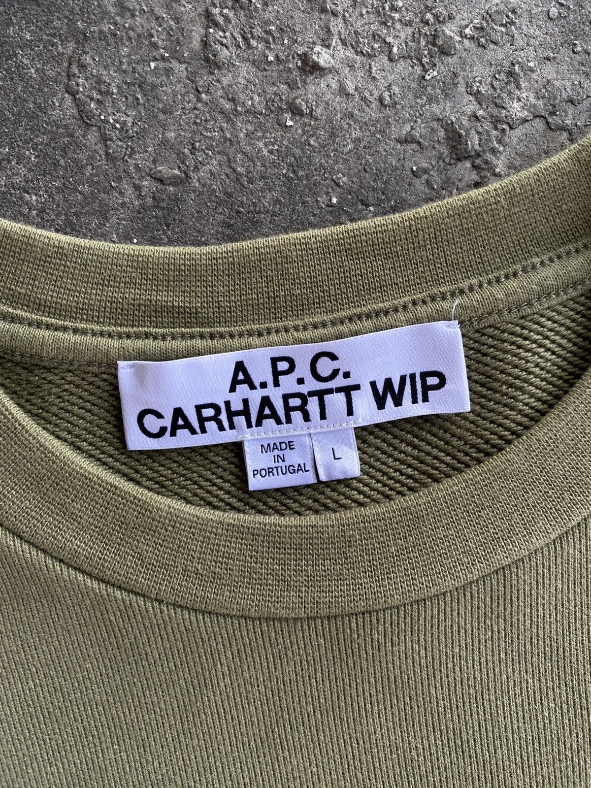 A.P.C. × Carhartt × Carhartt Wip APC X Carhatt Crewneck Size US L / EU 52-54 / 3 - 3 Thumbnail