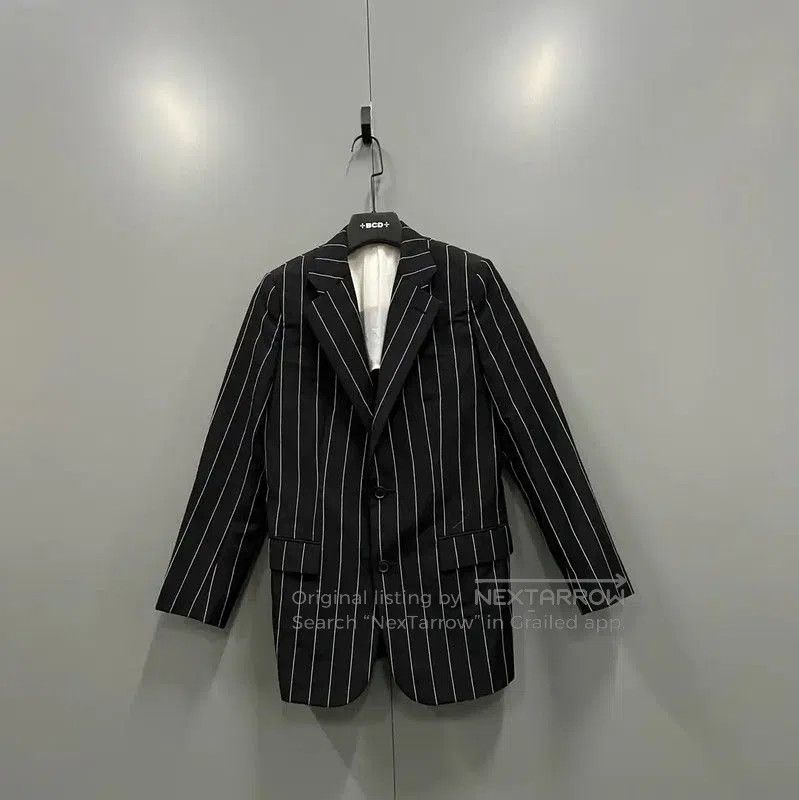 Louis Vuitton Louis Vuitton Black Striped Women's Jacket . Size XXS / US 00 / IT 34 - 1 Thumbnail
