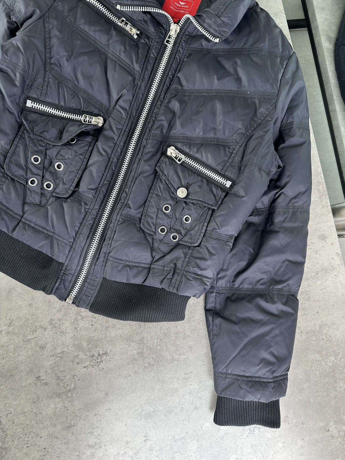 Japanese Brand Vintage Down Bomber Jacket Size L / US 10 / IT 46 - 9 Thumbnail