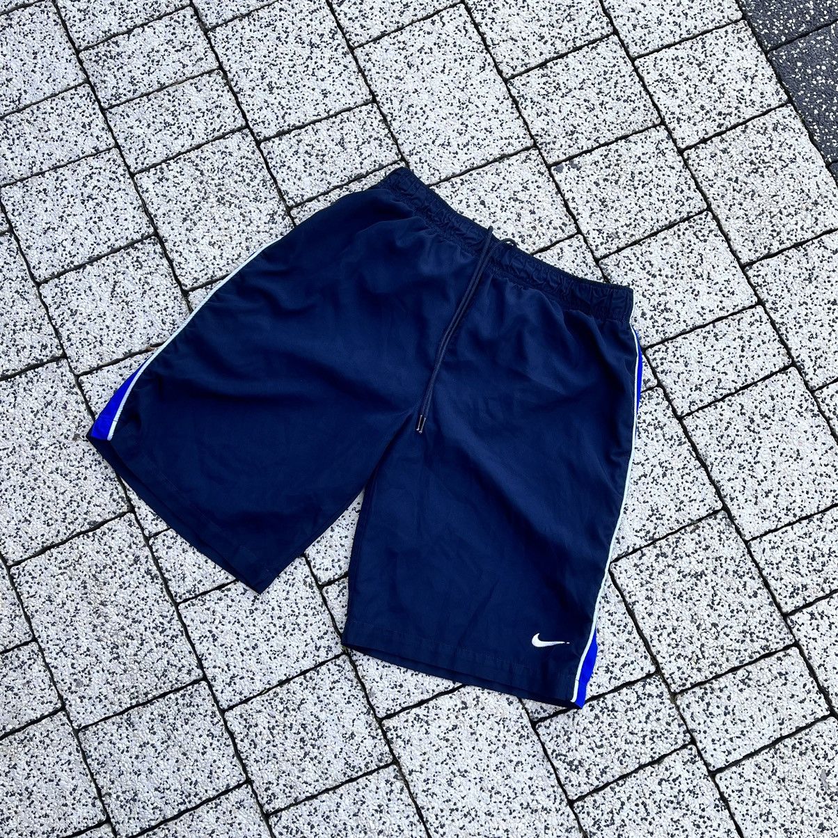 Nike × Vintage Nike Track Vintage Shorts Streetwear Y2K Drill Nylon Size US 34 / EU 50 - 2 Thumbnail