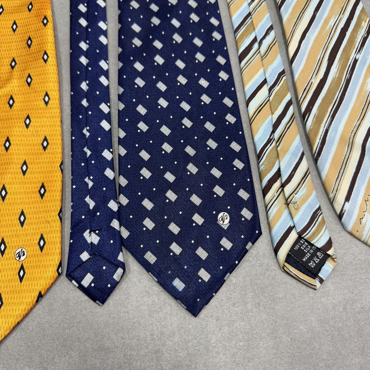 Versace × Vintage Vintage Gianni Versace Silk Ties x5 Size ONE SIZE - 15 Thumbnail