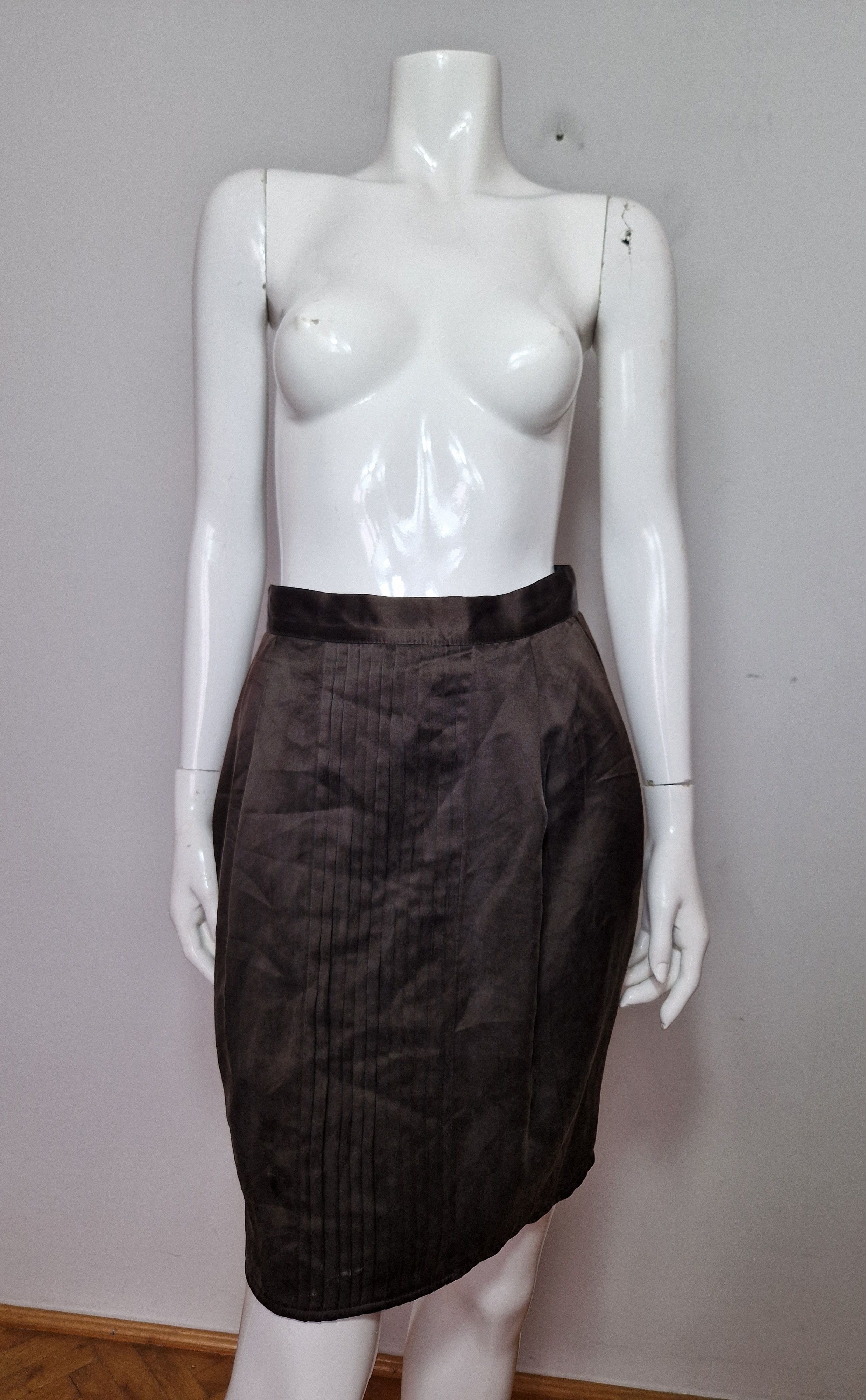 Max Mara Sportmax Max Mara vintage silk skirt Size 26" / US 2 / IT 38 - 1 Thumbnail