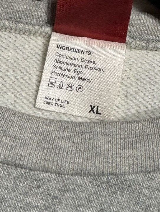Wtaps WTAPS JAPAN CREWNECK SWEATER GREY URBAN TERRITORY SZ M Size US M / EU 48-50 / 2 - 5 Thumbnail