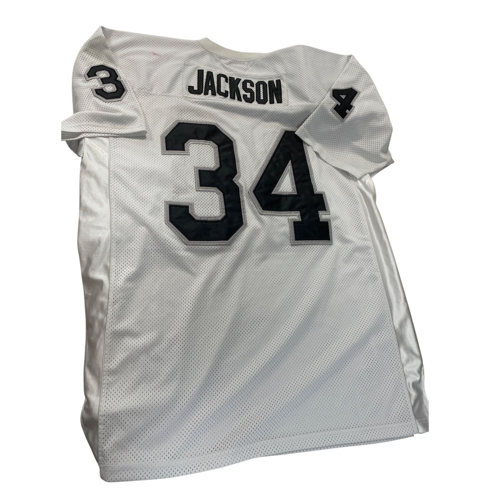 Mitchell & Ness Bo Jackson Mitchell & Ness 1991 Los Angeles Raiders White Je Size US L / EU 52-54 / 3 - 8 Thumbnail