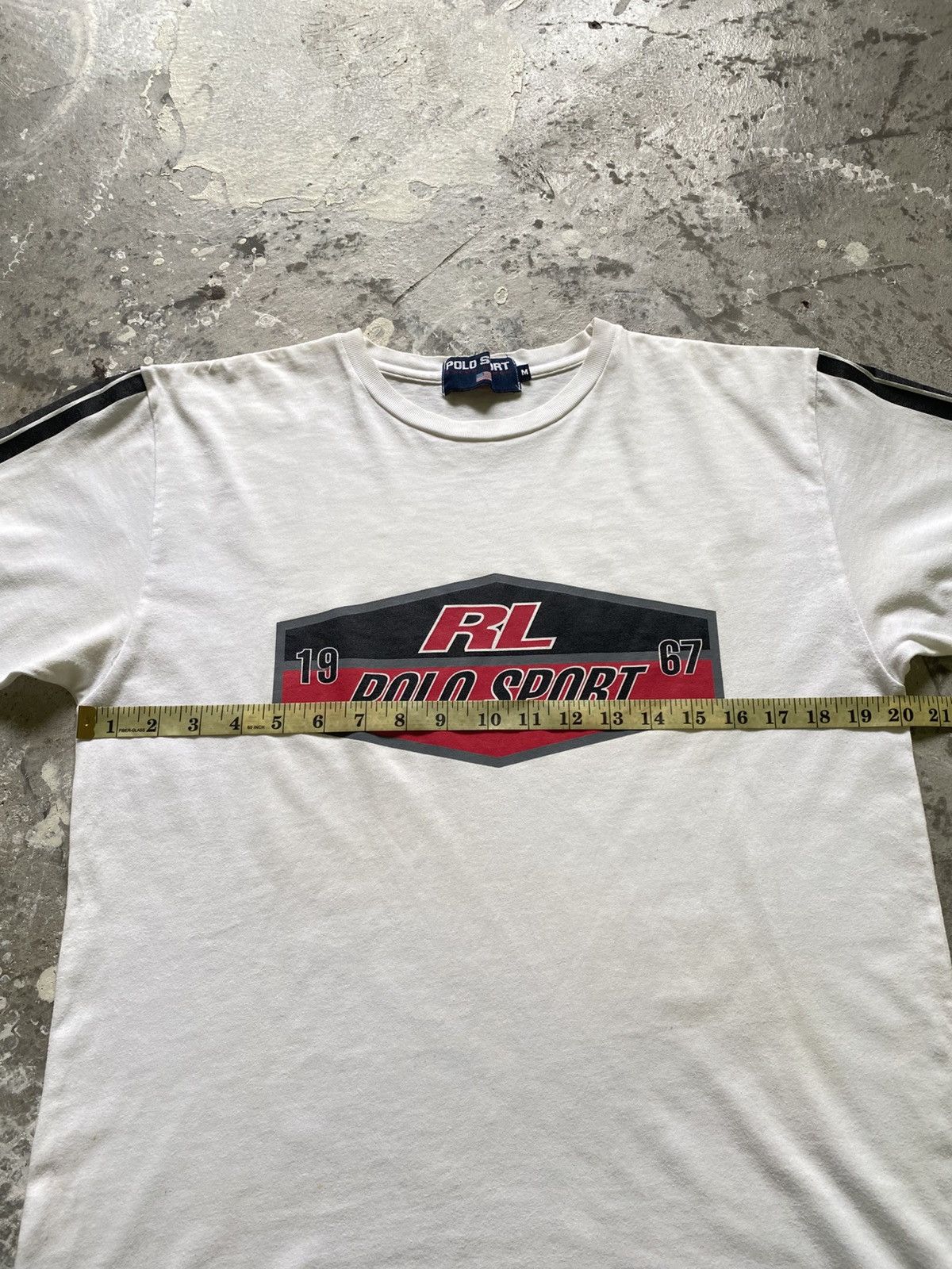 Polo Ralph Lauren × Ralph Lauren × Vintage Vintage 90s Polo Sport Ralph Lauren Tee Size US M / EU 48-50 / 2 - 9 Thumbnail