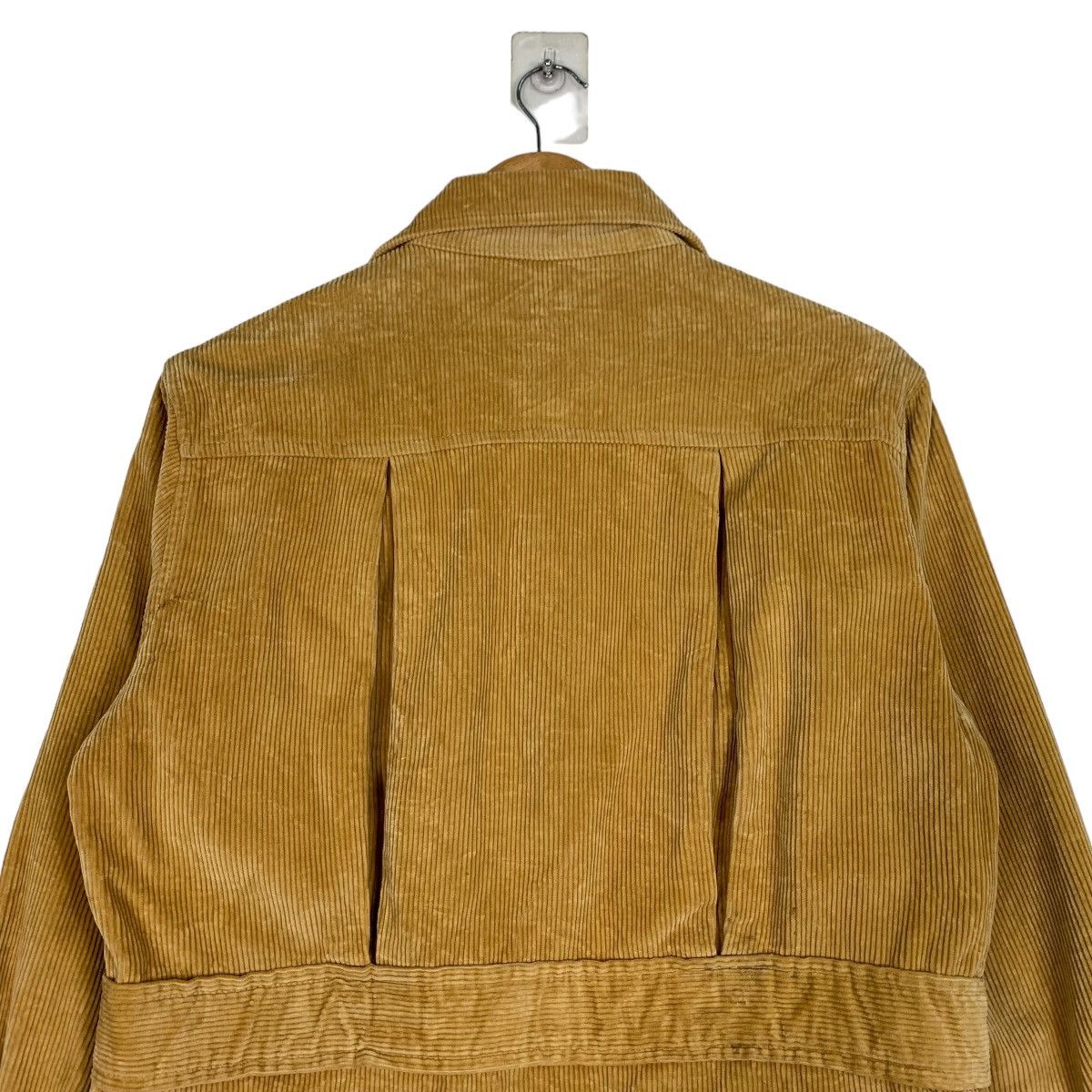 Japanese Brand SIMPLE LIFE Yellow Corduroy Chore Jacket #0991-C44 Size US L / EU 52-54 / 3 - 8 Thumbnail