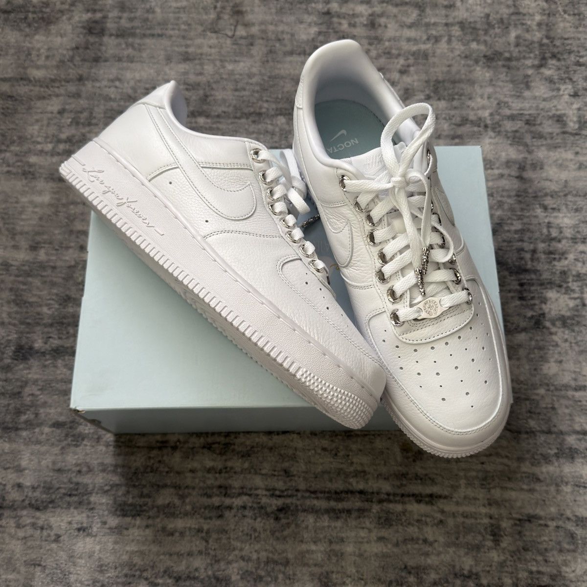 Chrome Hearts × NOCTA × Nike Chrome Hearts Nocta Air Force 1 Size US 11.5 / EU 44-45 - 1 Thumbnail