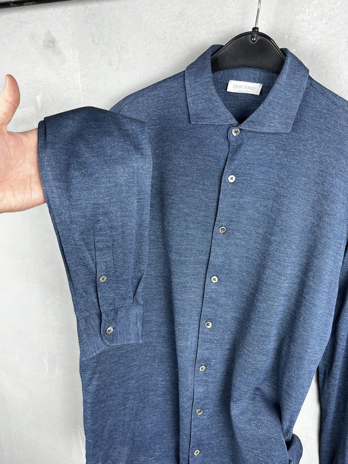 Gran Sasso Gran Sasso Shirt Pullover Mens Size L Hype Authentic Size US L / EU 52-54 / 3 - 10 Thumbnail
