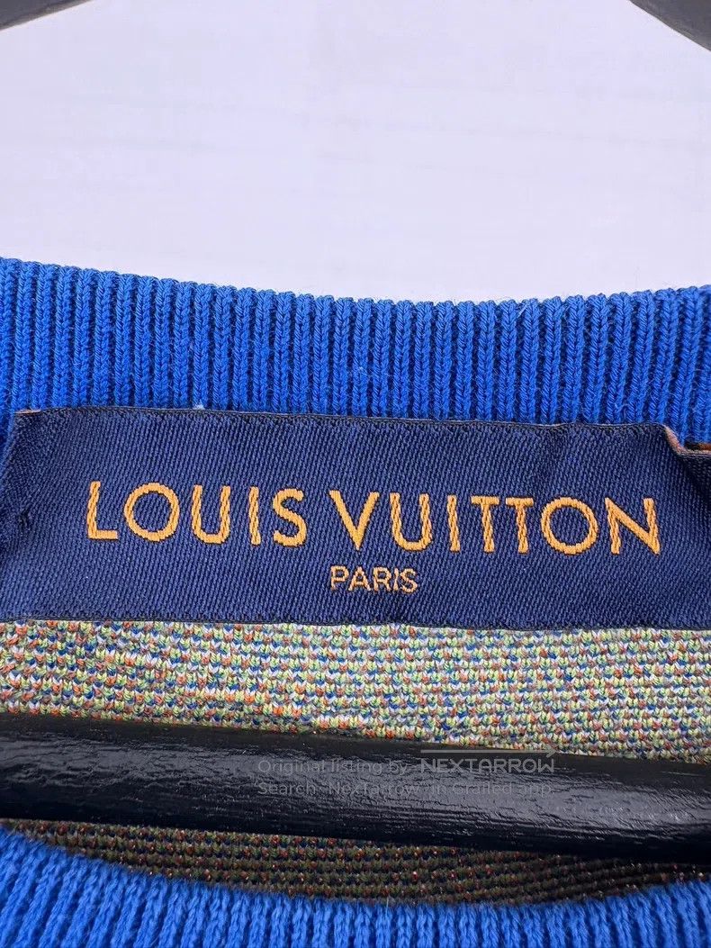 Louis Vuitton Louis Vuitton Blue note knit short sleeve Size US S / EU 44-46 / 1 - 3 Thumbnail