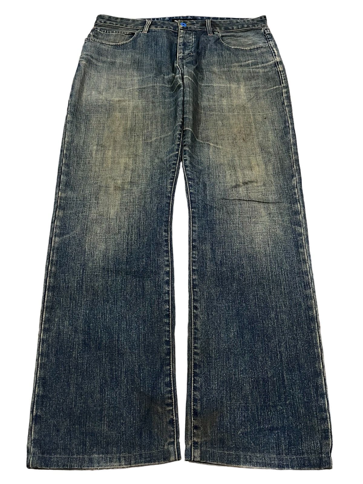 Polo Ralph Lauren Polo Jeans Ralph Lauren Mud Washed Straight Cut Jeans Size US 36 / EU 52 - 1 Thumbnail