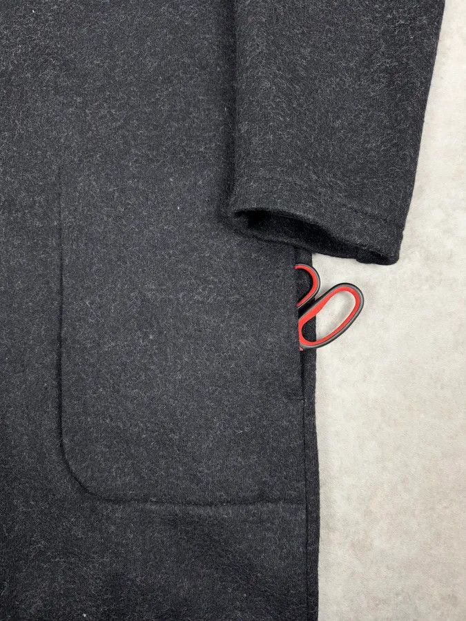 Emporio Armani AW2012 Emporio Armani Grey Wool Hooded Trench Coat Size US M / EU 48-50 / 2 - 8 Thumbnail