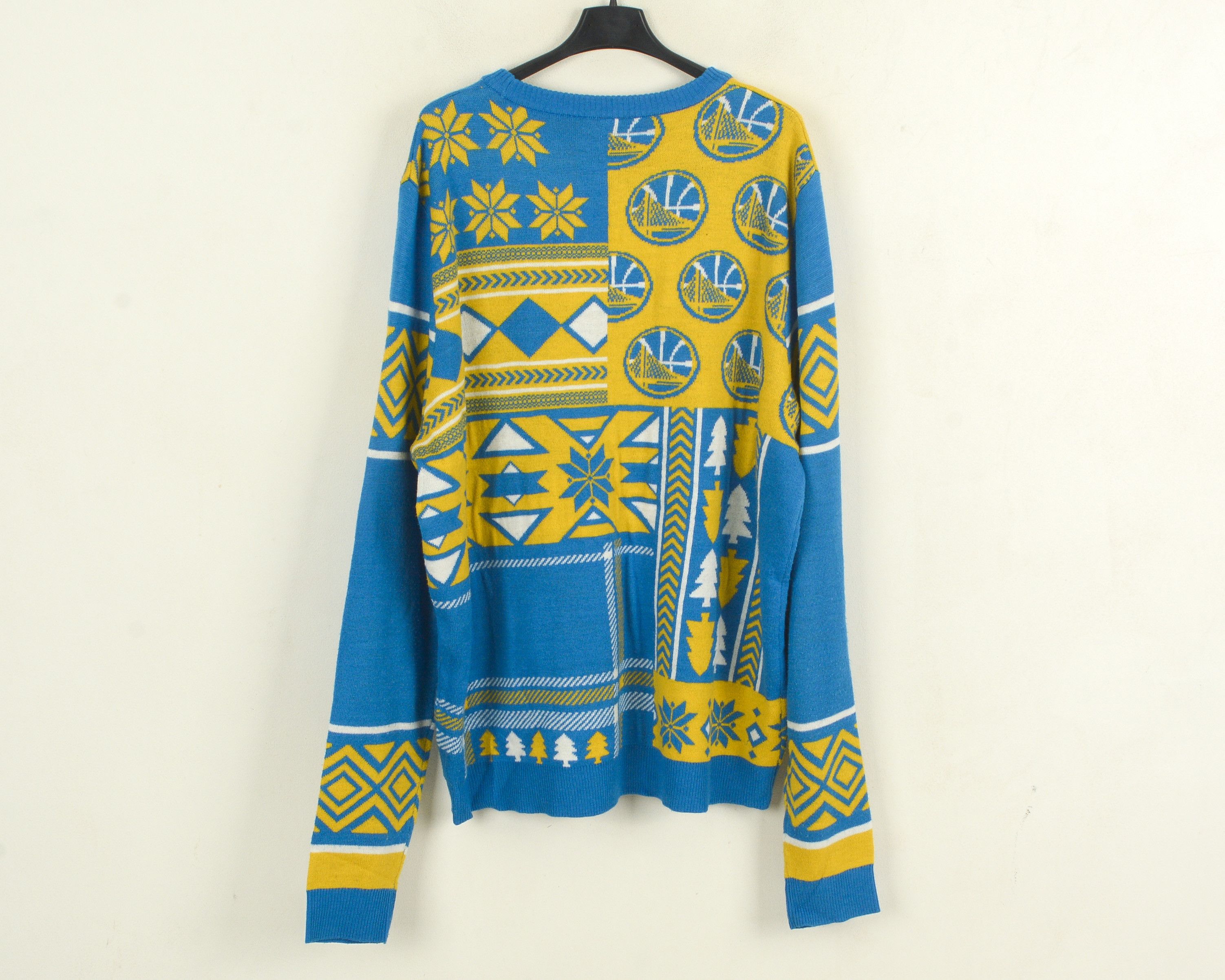 NBA Golden State Warriors Men XL Sweater Ugly Christmas Pullover Size US XL / EU 56 / 4 - 4 Thumbnail