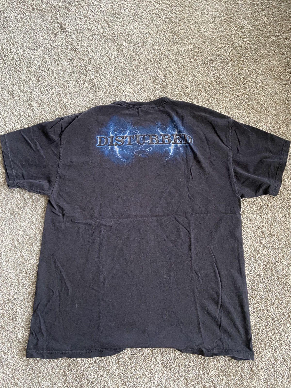 Band Tees × Vintage 2000s Disturbed Tee Size US XL / EU 56 / 4 - 2 Thumbnail