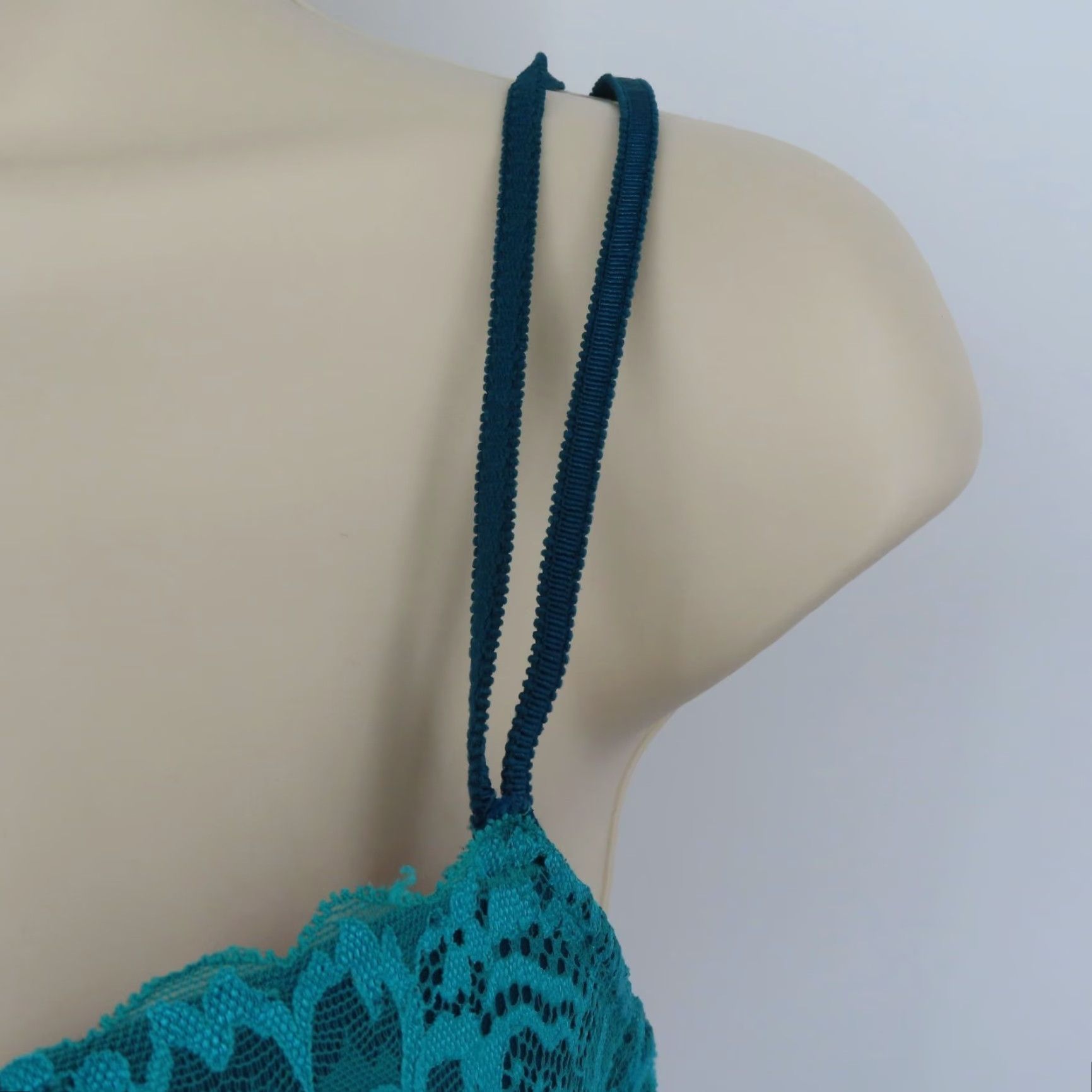 Vintage PINK Victoria's Secret 34D Date Push Up Floral Flower Lace Padded Underwire Bra Size ONE SIZE - 6 Thumbnail