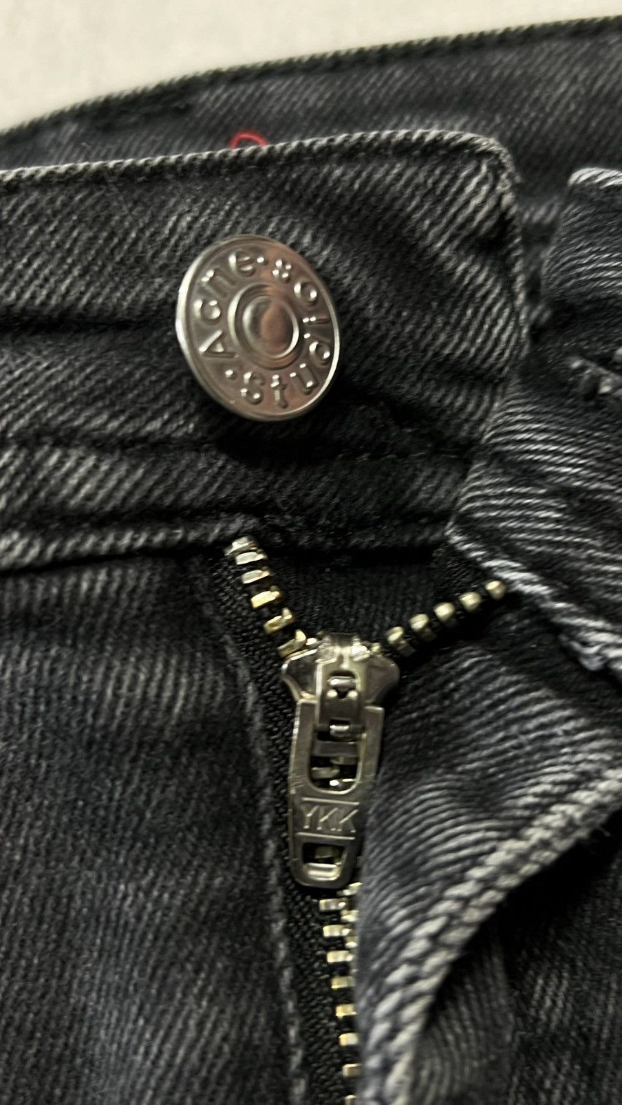 Acne Studios Acne Studios Bla Konst Peg Used blk jeans denim pants Size 29" - 7 Thumbnail