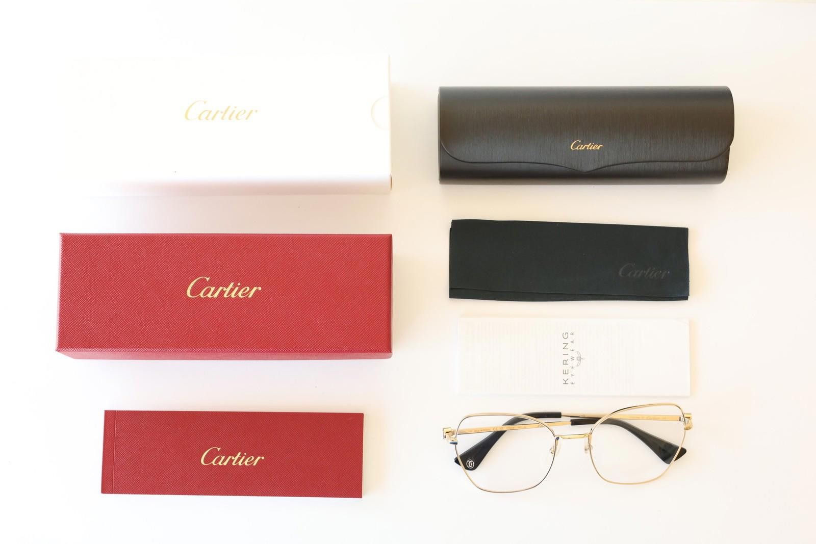Cartier New Cartier eyewear optical eyeglasses CT0413O 001 xl gold Size ONE SIZE - 2 Thumbnail