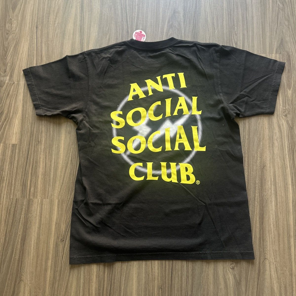Anti Social Social Club Anti Social Social Club T-Shirt Black Yellow Logo Men’s - L Size US L / EU 52-54 / 3 - 5 Thumbnail