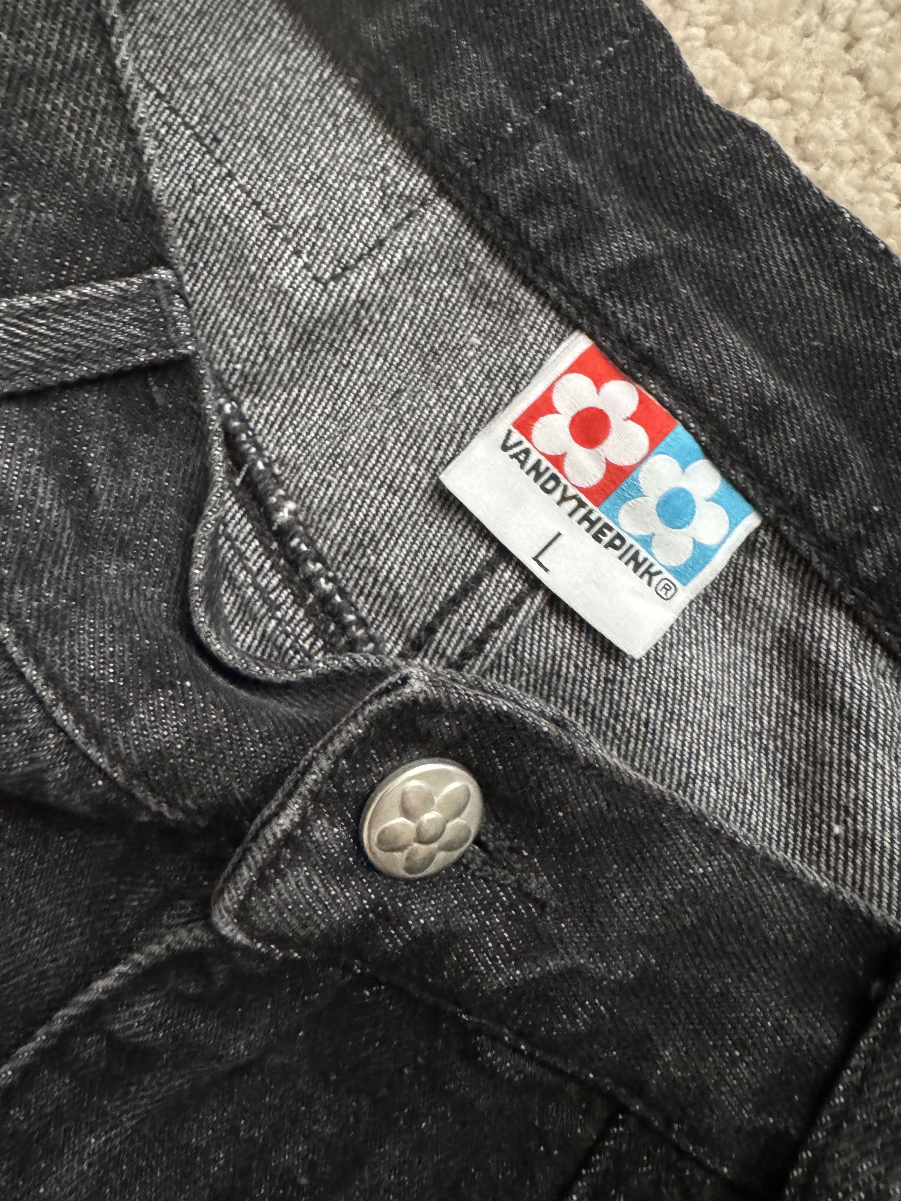 Vandy The Pink VTP® Double Pocket Denim Jeans SIZE: L Size US 32 / EU 48 - 2 Thumbnail