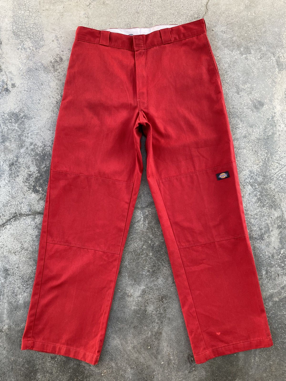 Dickies Vintage Dickies Double Knee Rare Colour Pants Size US 33 - 1 Thumbnail