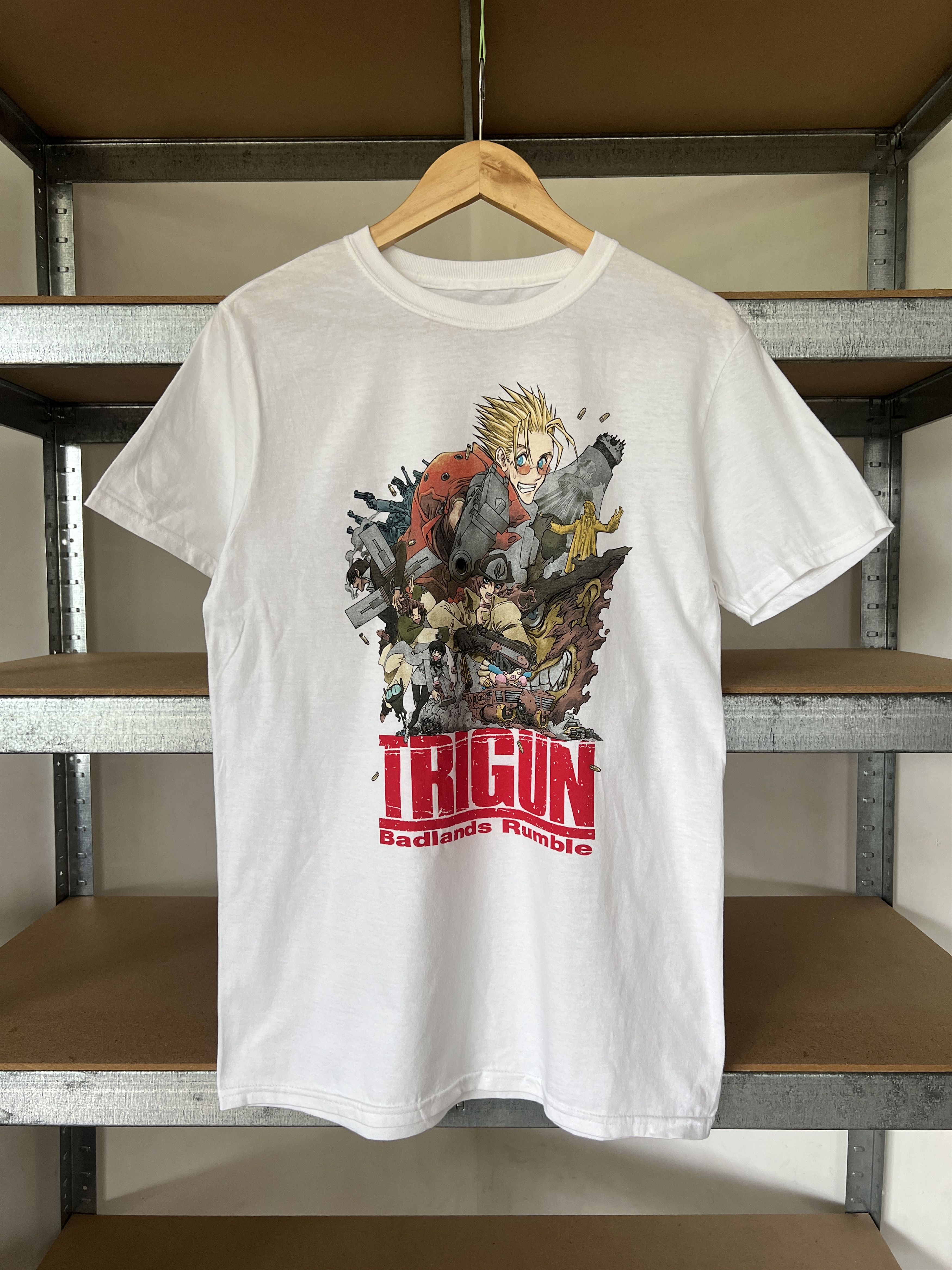 Anime Trigun Badlands Rumble Vintage Anime Movie tee Size US M / EU 48-50 / 2 - 1 Thumbnail