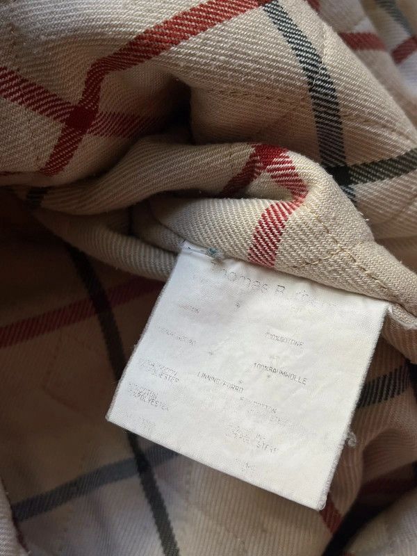 Burberry Thomas Burberry Plaid Lining Coat Corduroy Size M Beige Size US M / EU 48-50 / 2 - 8 Thumbnail