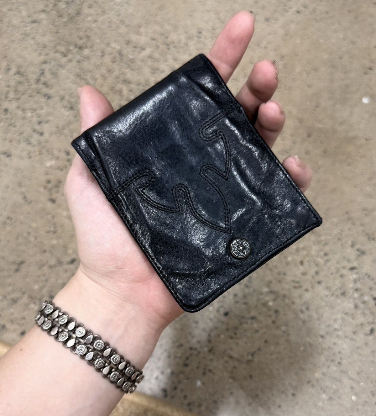 Chrome Hearts Chrome Hearts Flame leather wallet Size ONE SIZE - 2 Thumbnail