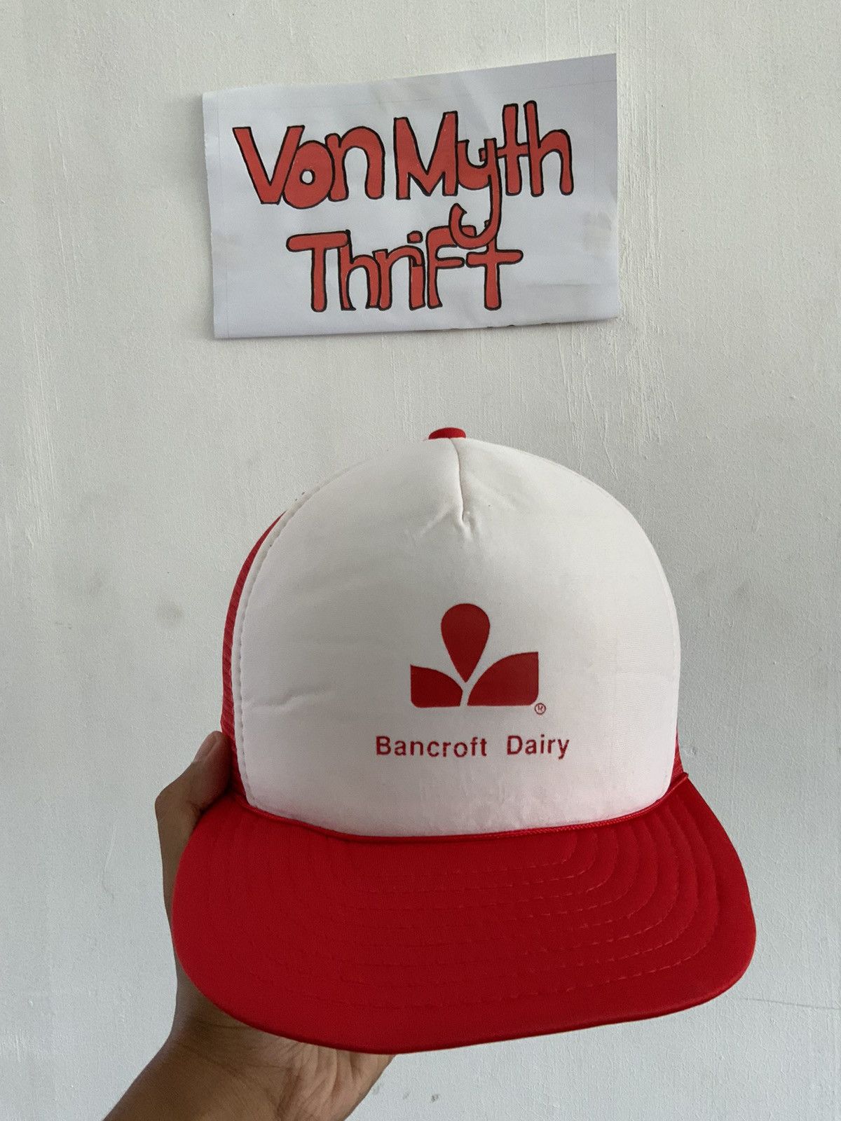 Hat Club Vintage Bancroft Dairy trucker Hat Size ONE SIZE - 5 Thumbnail
