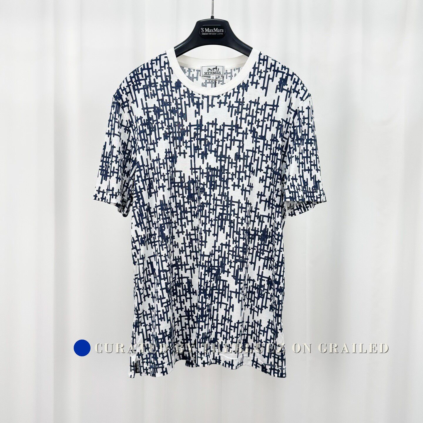 Hermes Hermes All-Over H Logo Print T-Shirt Size US S / EU 44-46 / 1 - 1 Thumbnail
