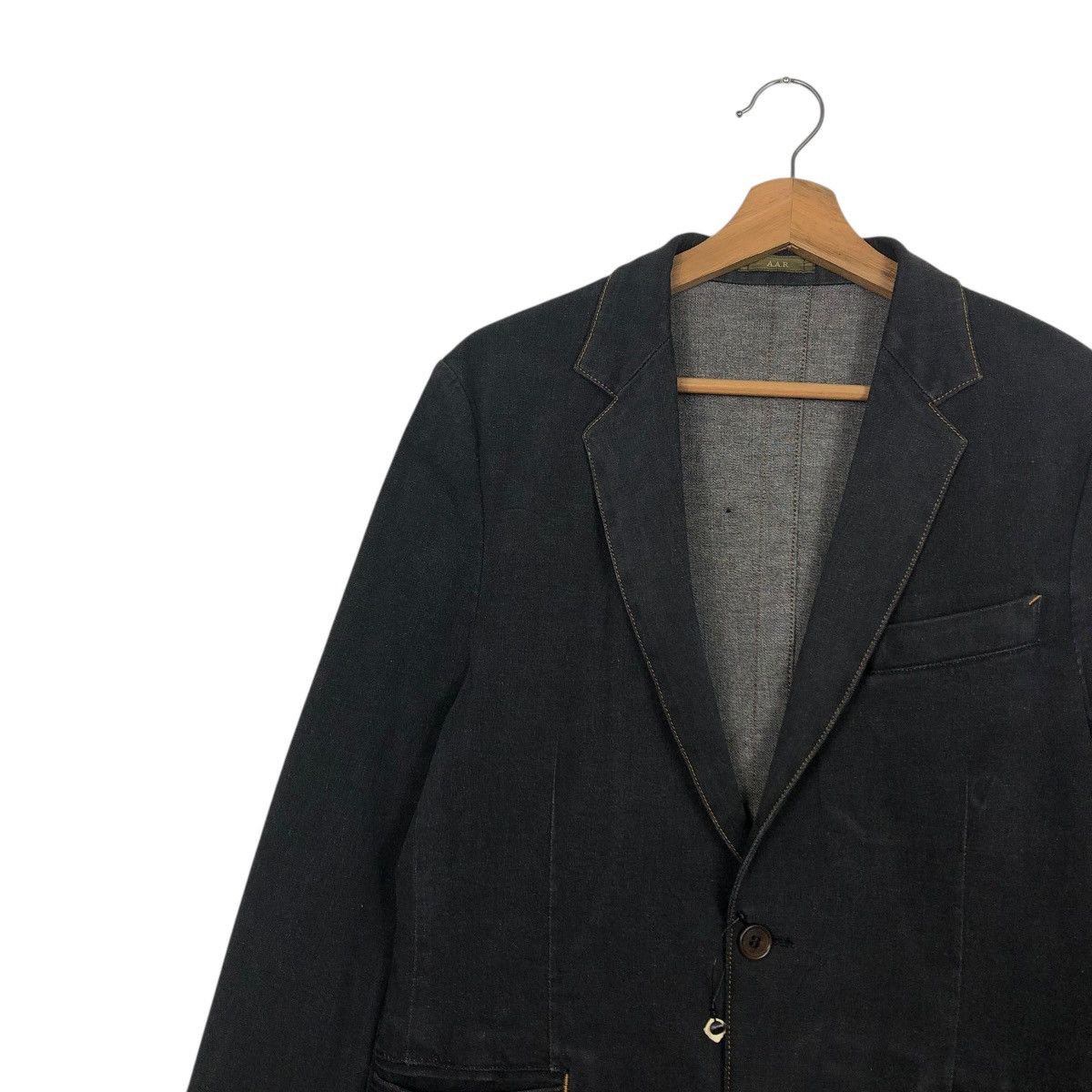 Yohji Yamamoto 🔥VINTAGE DENIM CHORE WORKER JACKET AAR YOHJI YAMAMOTO Size US M / EU 48-50 / 2 - 9 Thumbnail