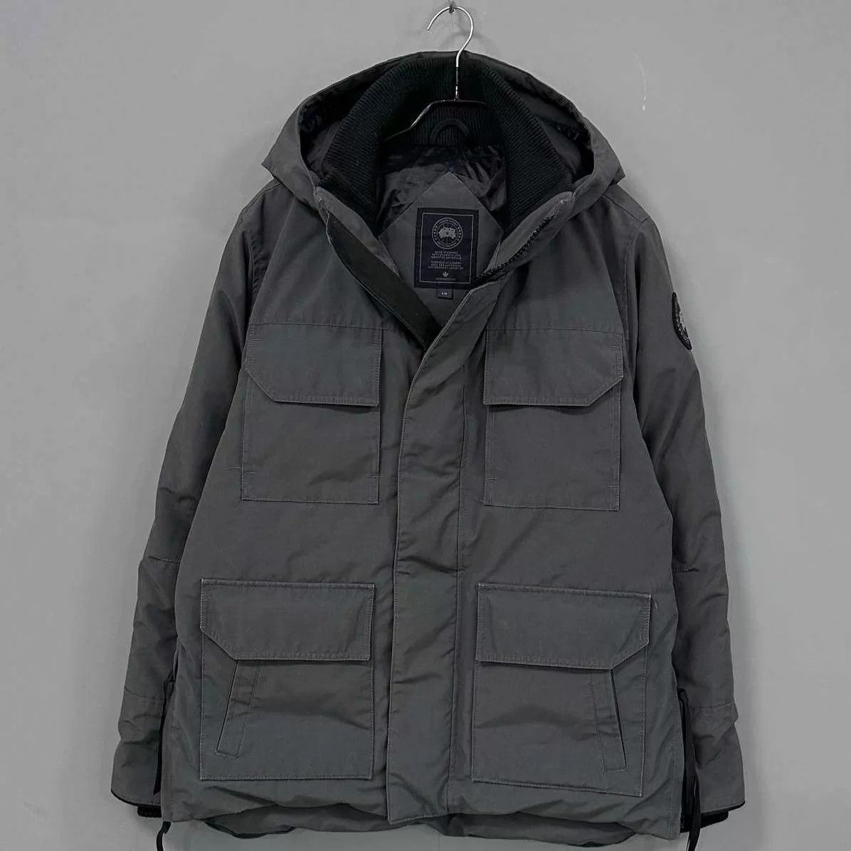 Canada Goose Canada Goose Black Label Dark Gray Tear Pocket Down Jacket L Size US L / EU 52-54 / 3 - 2 Thumbnail