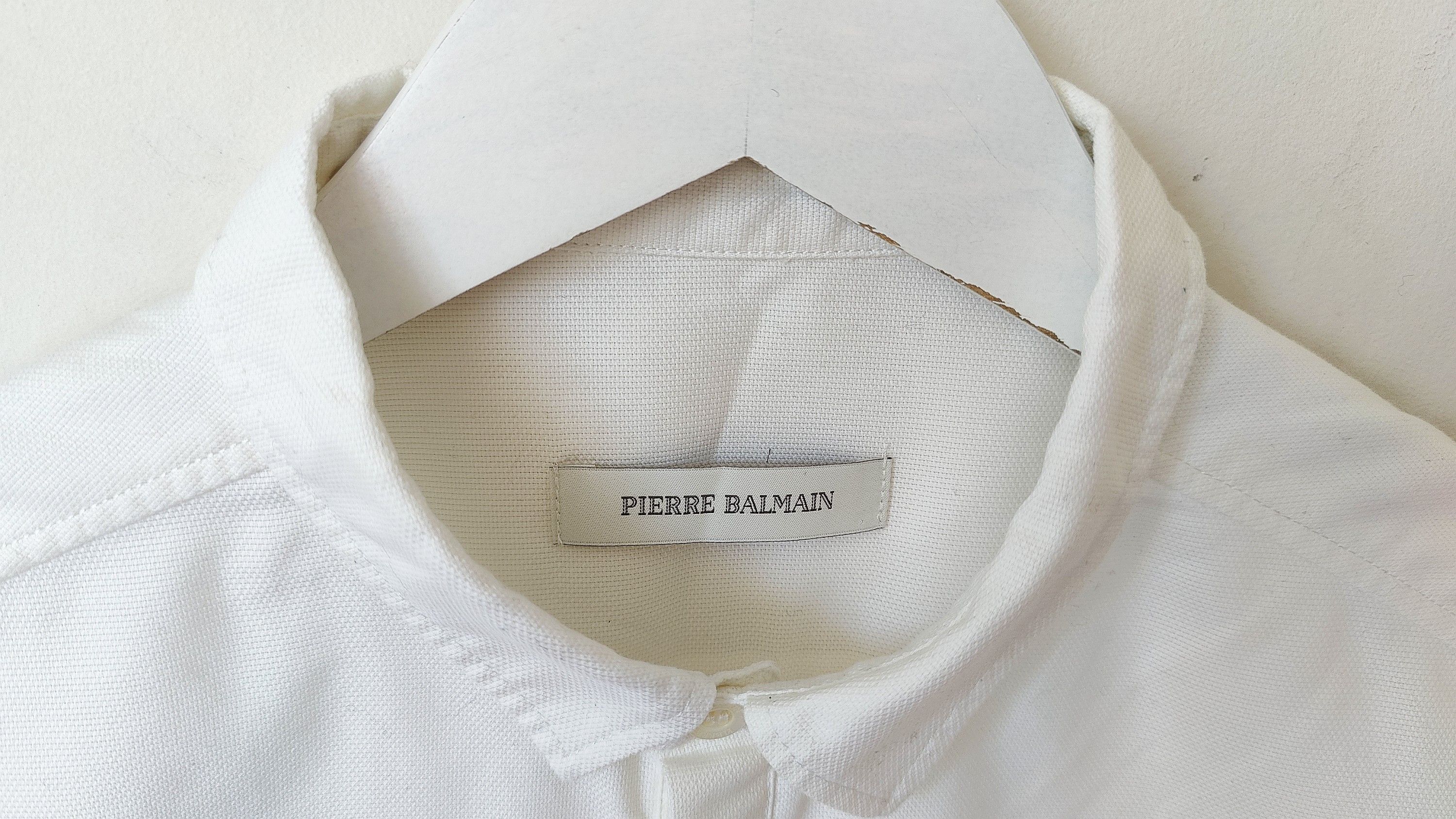 Balmain Pierre Balmain Monogram Classic Casual Button up Shirt Size US M / EU 48-50 / 2 - 3 Thumbnail