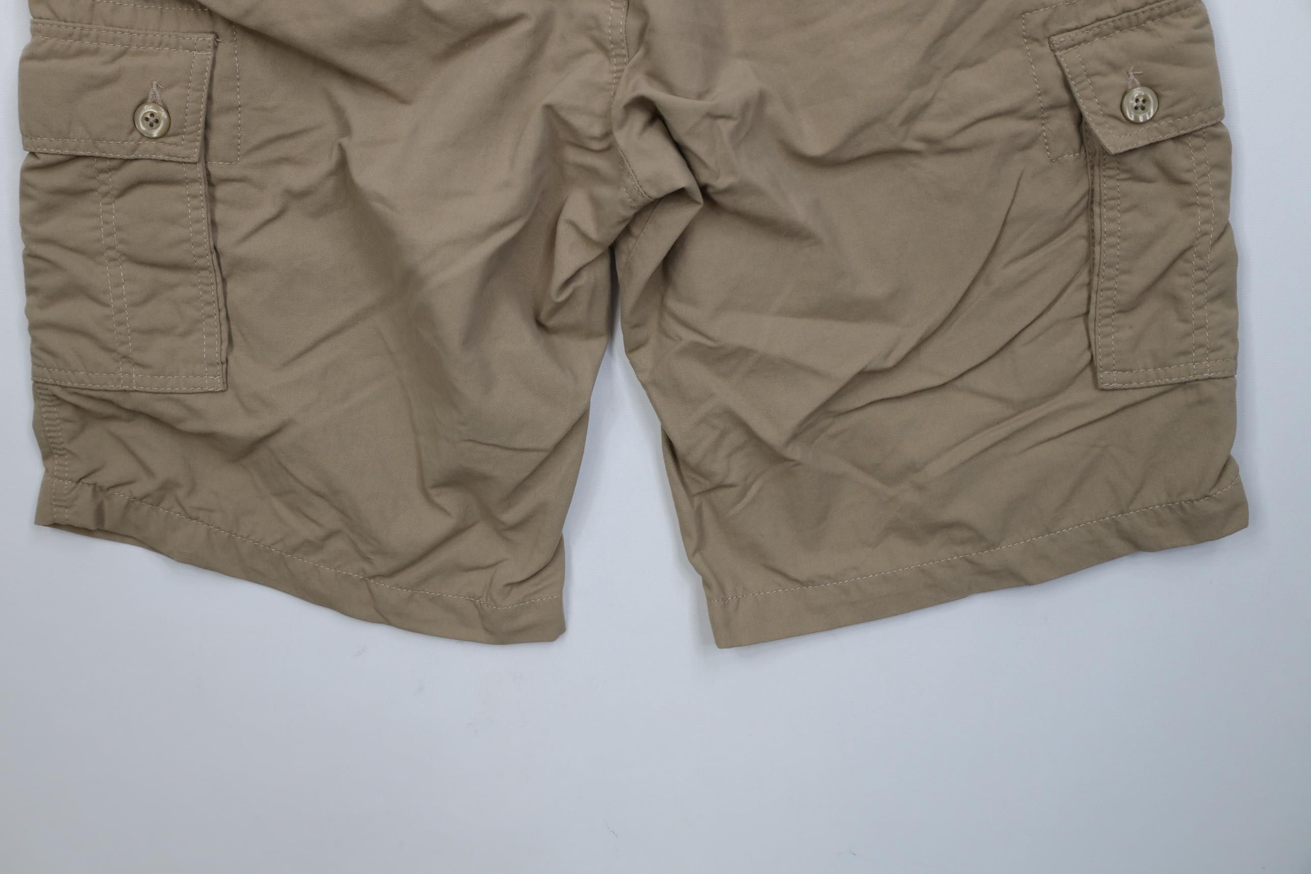 Vintage Clothing Arts Pick Pocket Proof Cargo Shorts Beige Nylon Size US 32 / EU 48 - 13 Thumbnail