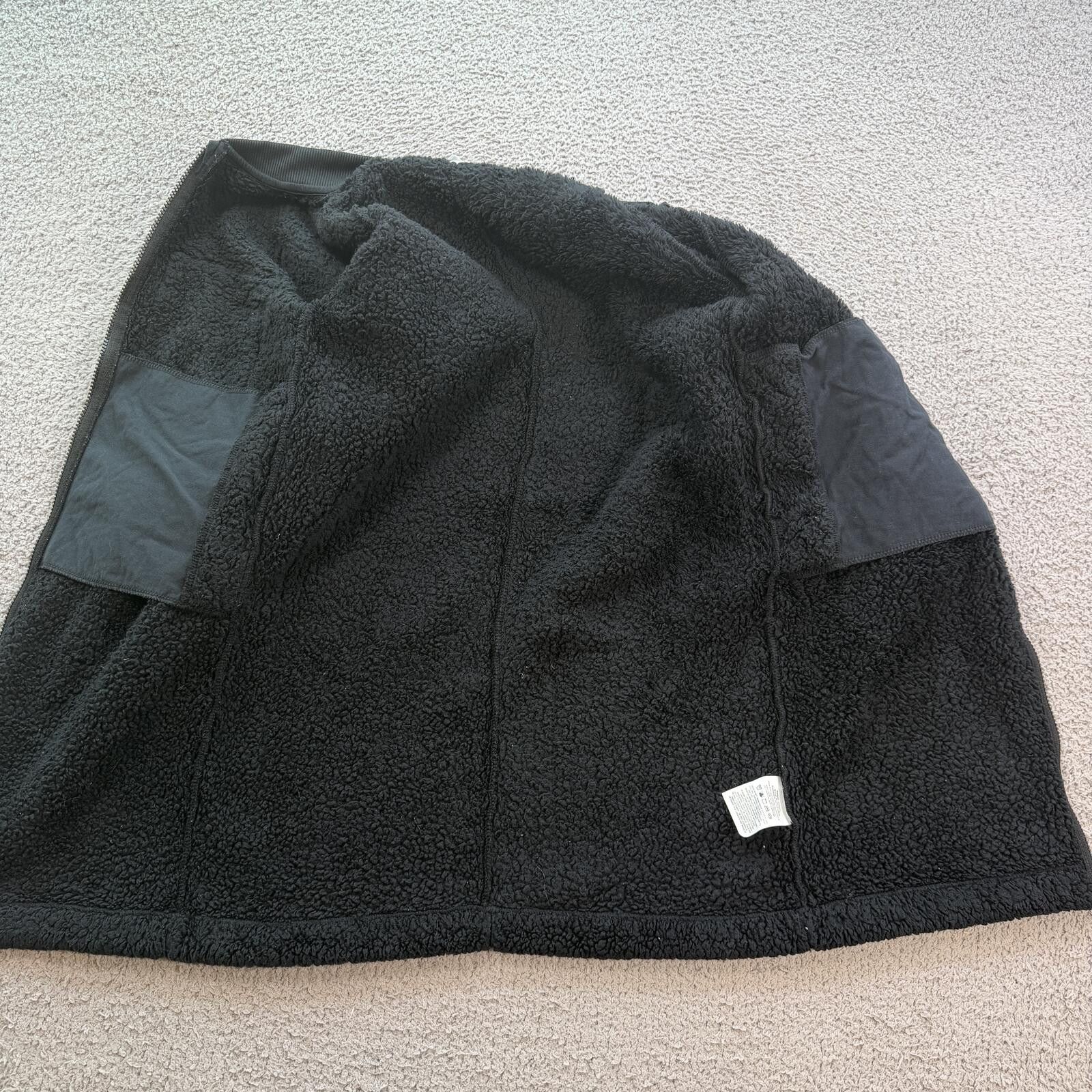 Nike Nike Sherpa Teddy Fleece Longline Full Zip Jacket Black L Size L / US 10 / IT 46 - 4 Thumbnail