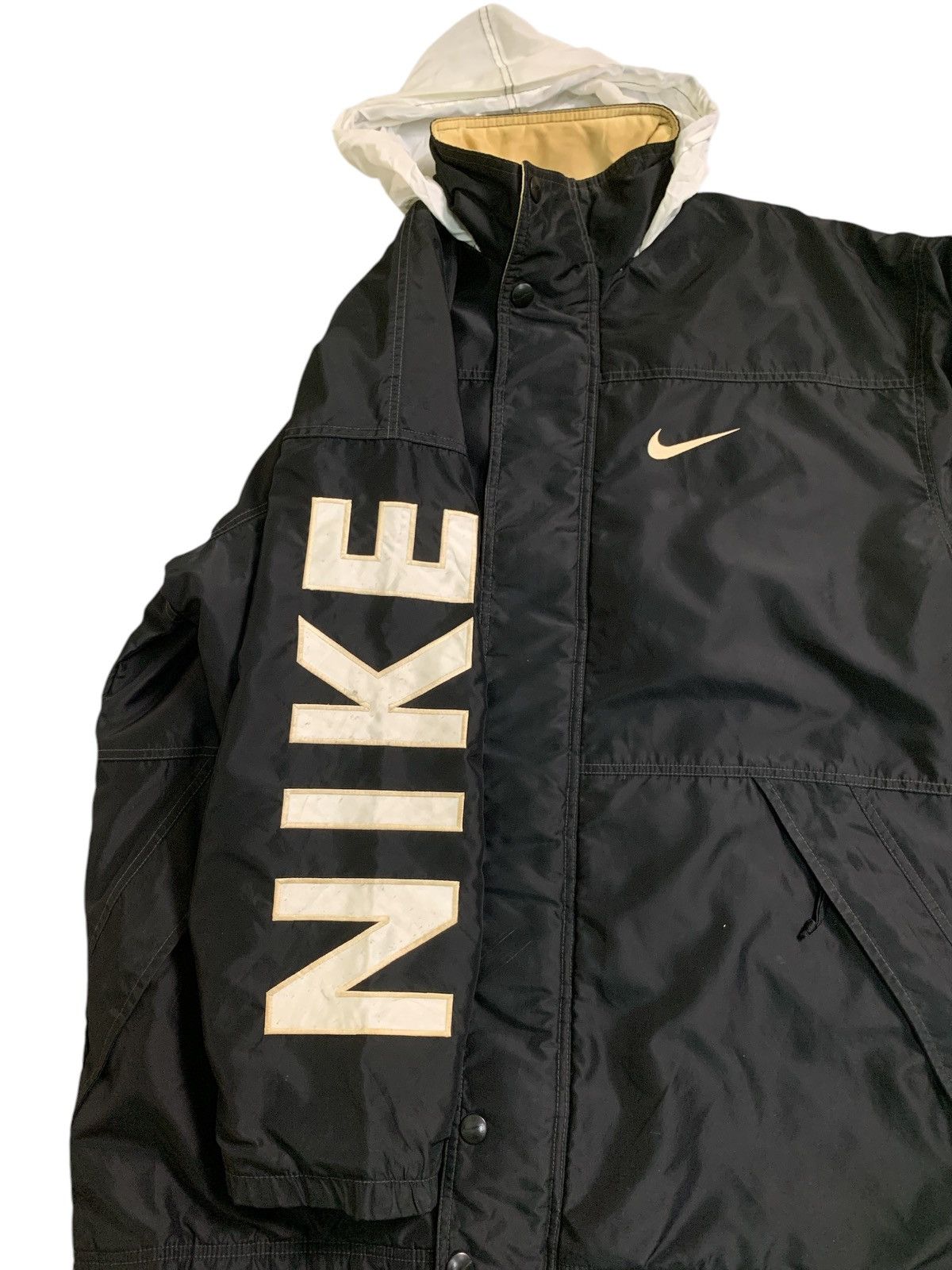 Nike × Vintage Rare Design Vintage Nike Swoosh Jackets Size US XL / EU 56 / 4 - 8 Thumbnail