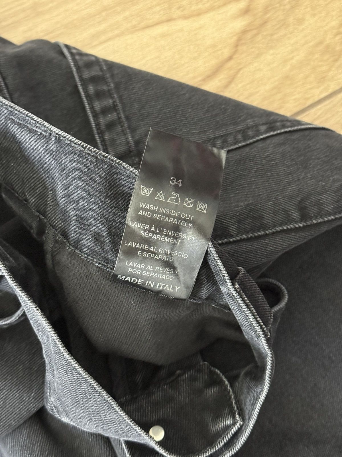 Raf Simons Raf Simons Flared Denim Workwear Pants Size US 33 - 6 Thumbnail