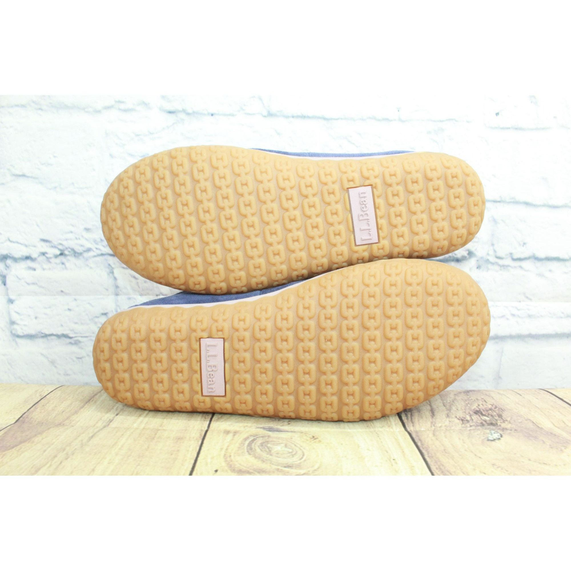 L.L. Bean LL Bean Women's Fleece Mountain Moccasin Slippers Size US 10 / IT 40 - 9 Thumbnail