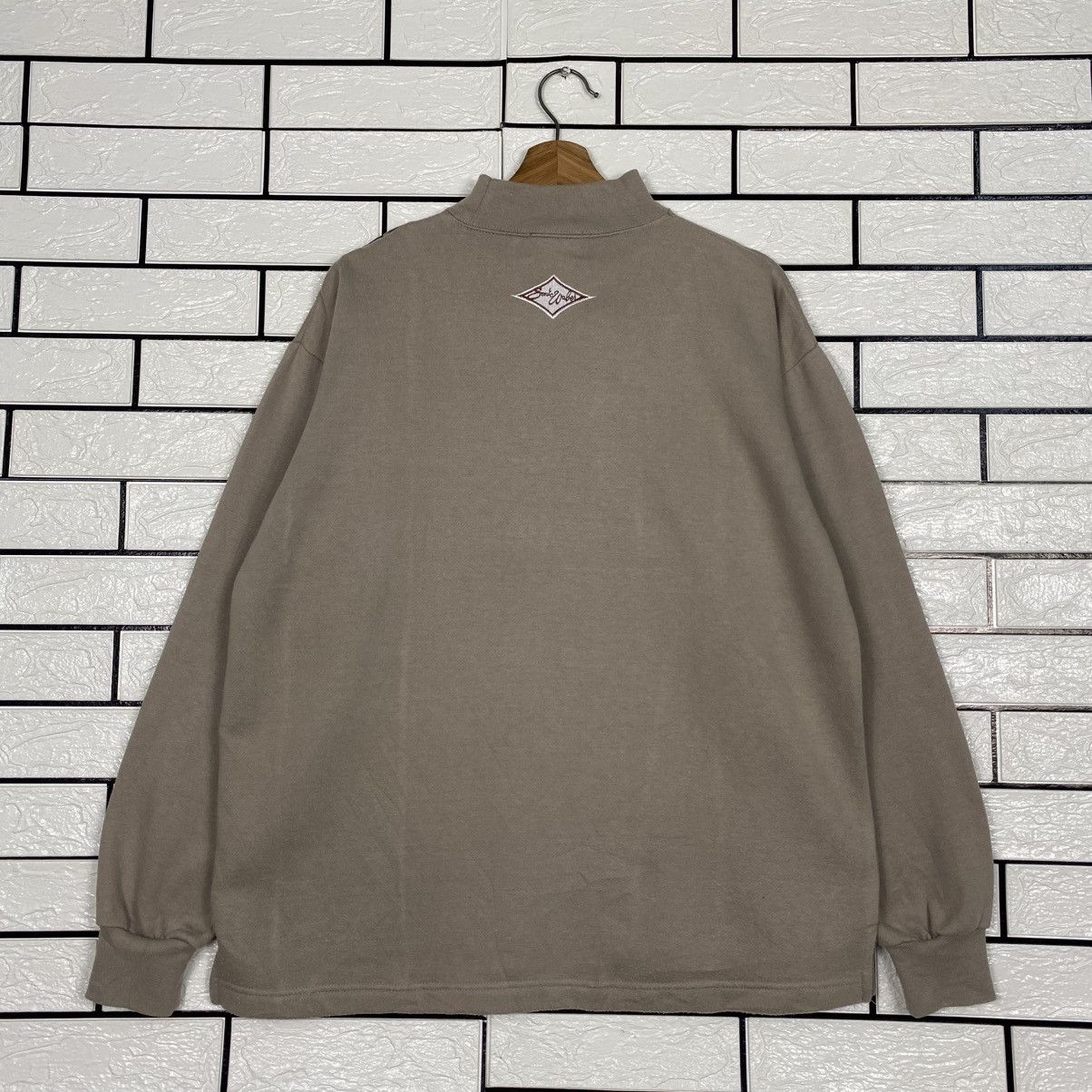 Japanese Brand 📌Vintage Turtle Neck Sweatshirt Octopus Army Military Style Size US M / EU 48-50 / 2 - 9 Thumbnail