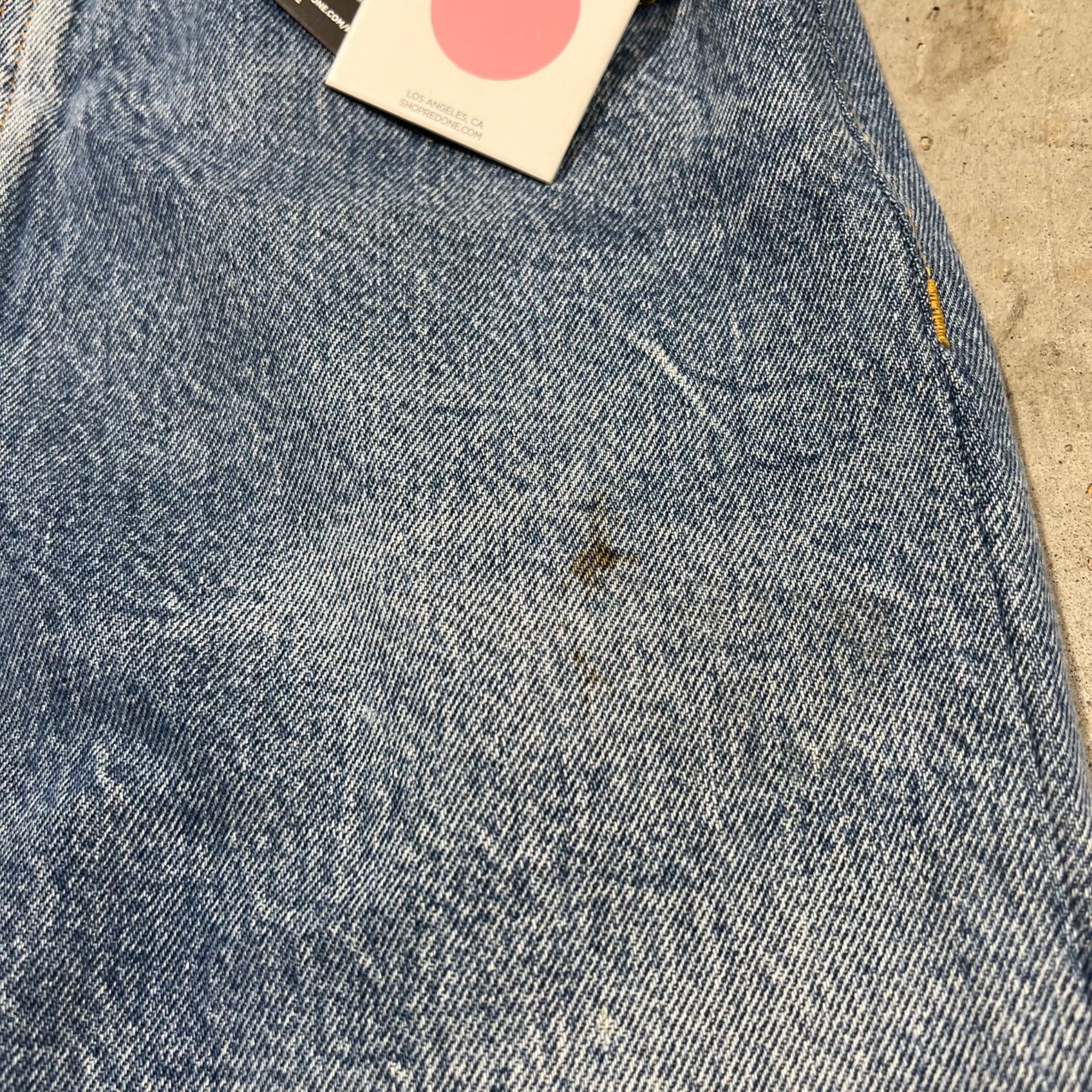Levi's × RE/DONE $943 NWT RE/DONE x LEVI'S Double Waisted Drainpipe Sz 25 Size 25" / US 0 / IT 36 - 5 Thumbnail