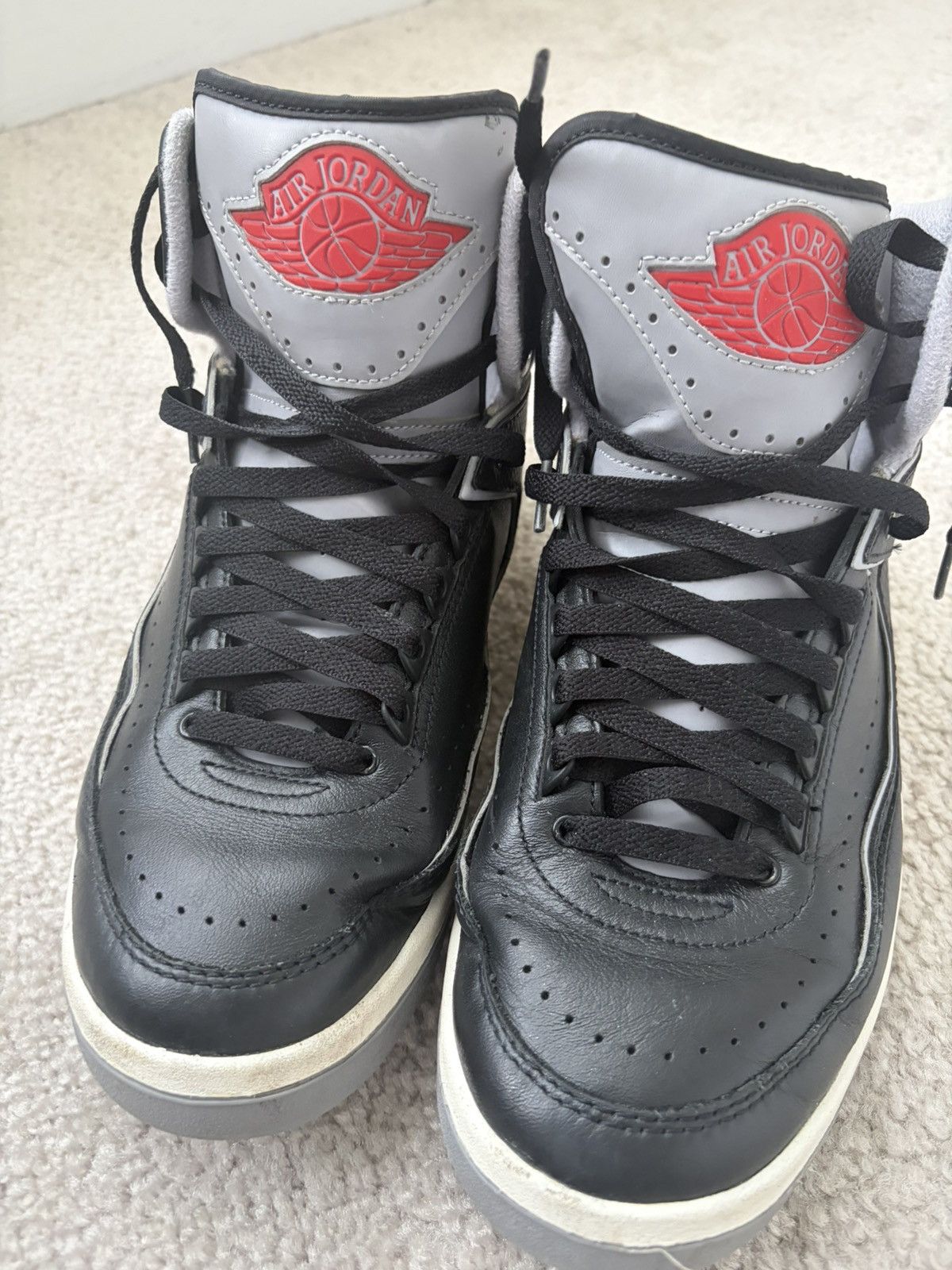Jordan Brand Jordan 2 black cement 10.5 Size US 10.5 / EU 43-44 - 3 Thumbnail