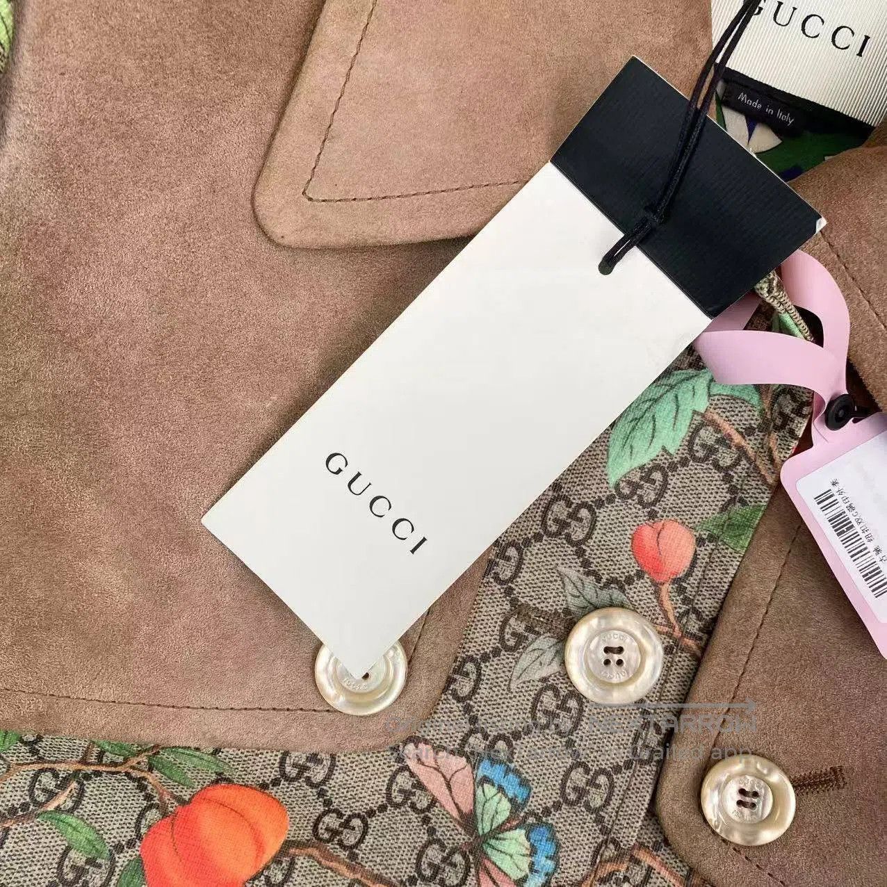 Gucci Guicci Belt double G full print coat| Size S / US 4 / IT 40 - 6 Thumbnail