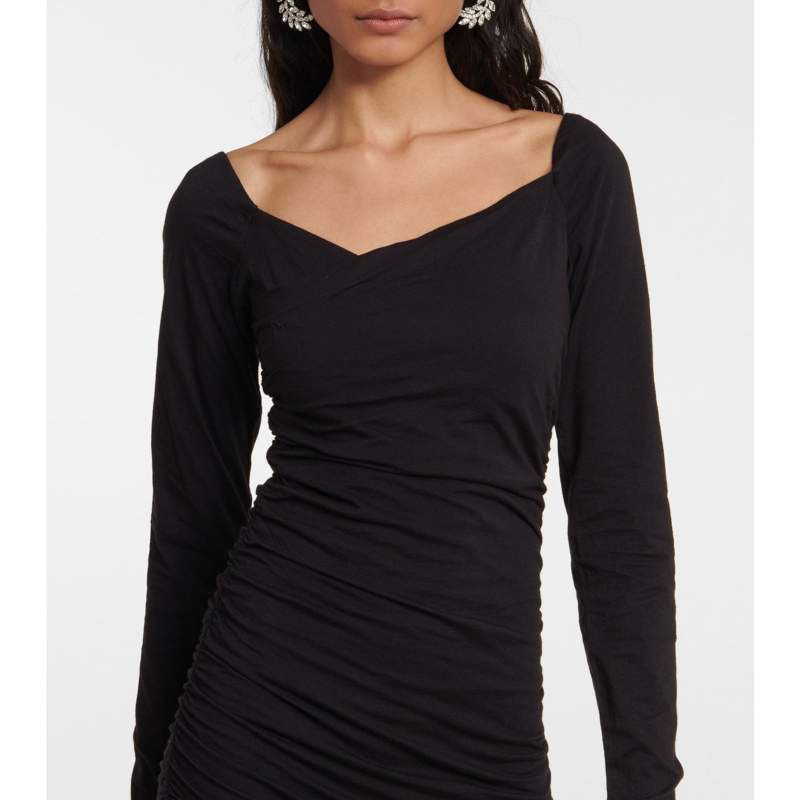 Anthropologie Anthropologie Velvet by Graham & Spencer Tori Ruched Dress Size L / US 10 / IT 46 - 6 Thumbnail