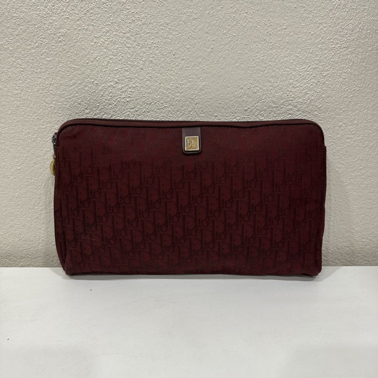 Dior ‼️YES‼️VINTAGE CHRISTIAN DIOR TROTTER MONOGRAM CLUTCH BAG Size ONE SIZE - 2 Thumbnail