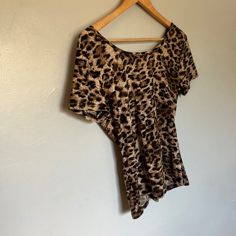 The Unbranded Brand Leopard Print Top Size M Size M / US 6-8 / IT 42-44 - 3 Thumbnail