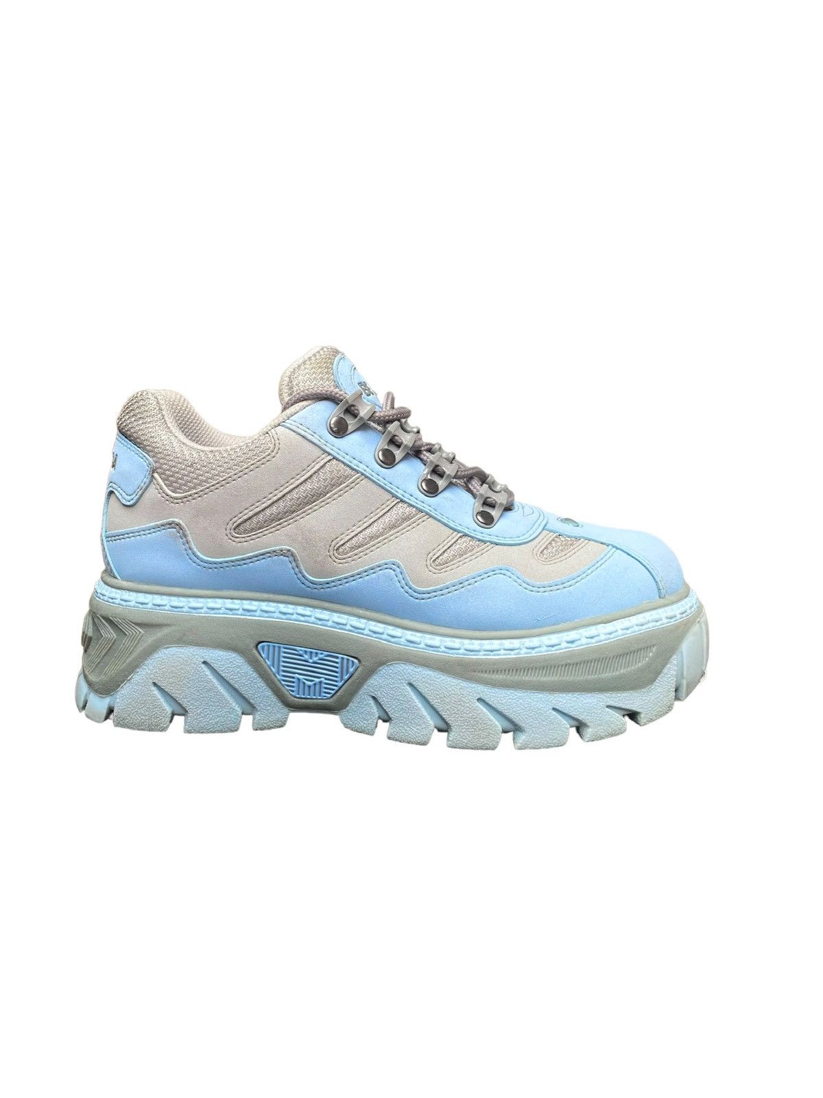 New Rock RARE Be Mega light blue platform boots Size 39 Size US 9 / IT 39 - 6 Thumbnail
