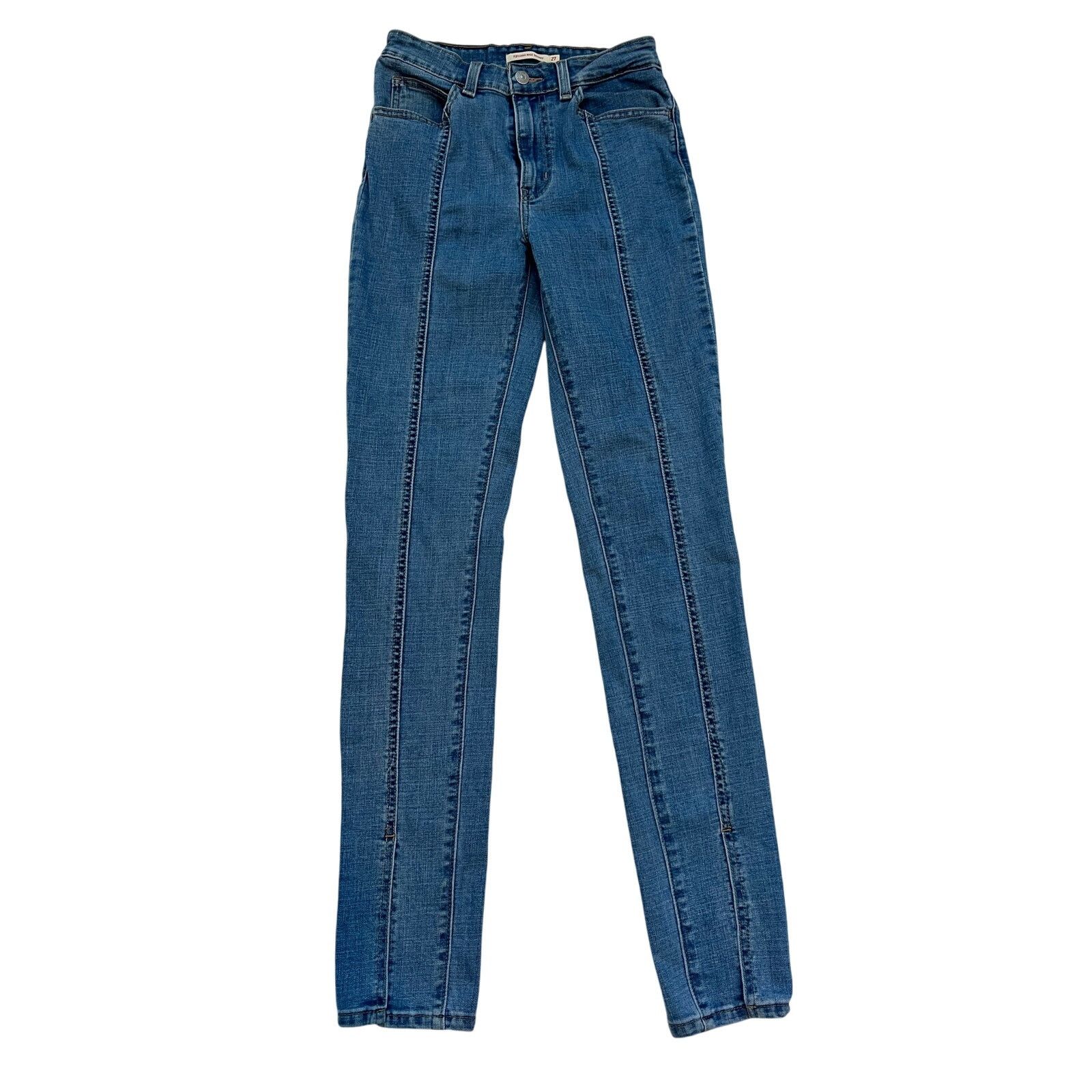 Levi's Levi Strauss & Co 721 High Rise Skinny Jeans Size 27 Size 27" / US 4 / IT 40 - 1 Thumbnail
