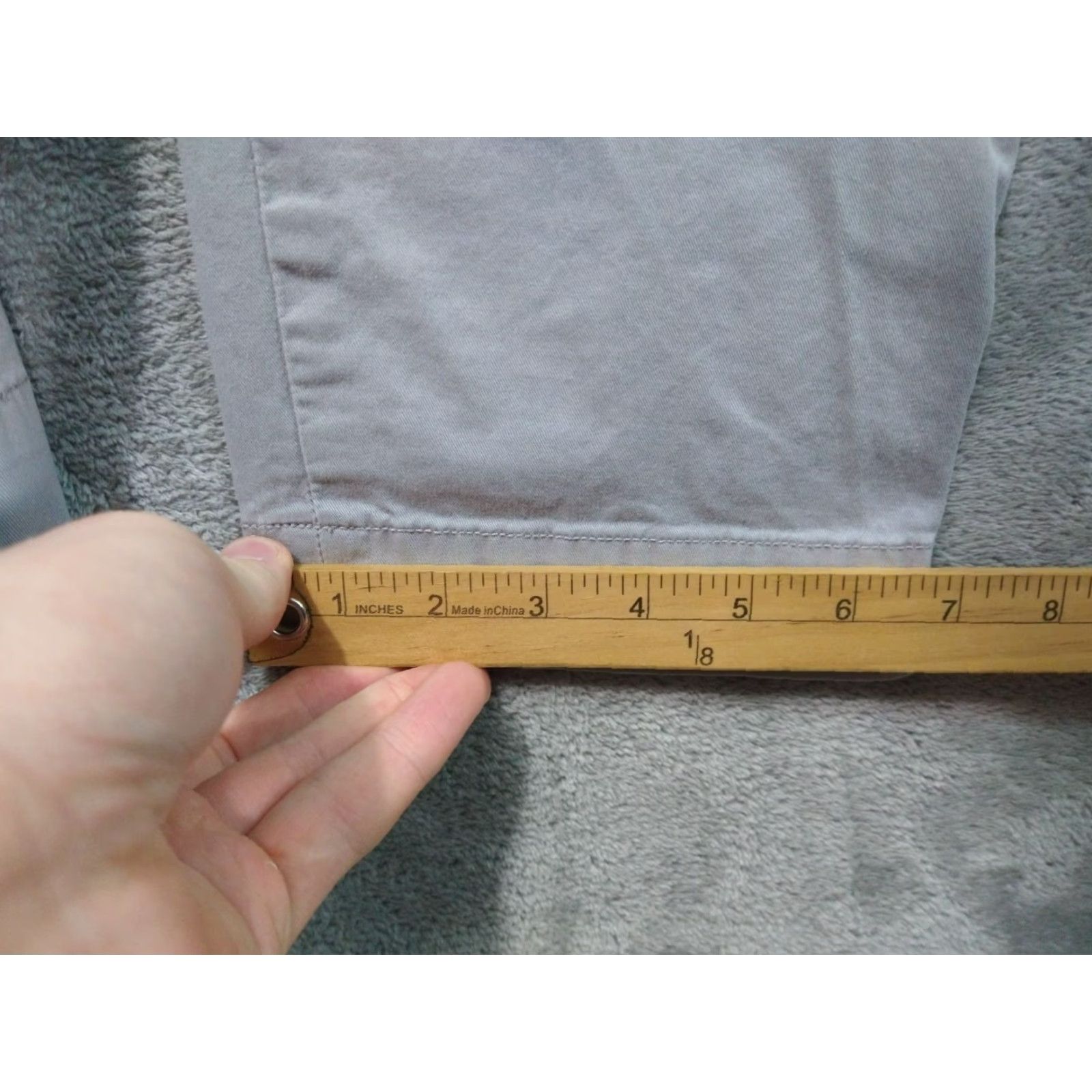Polo Ralph Lauren Polo Ralph Lauren Pants Mens 32x34 Gray Chino Stretch Slim Fit Flat Front Twill Pants Mens Slim Gray Chino Stretch Flat Front Twill 32 34 Regular Size Size US XS / EU 42 / 0 - 6 Thumbnail
